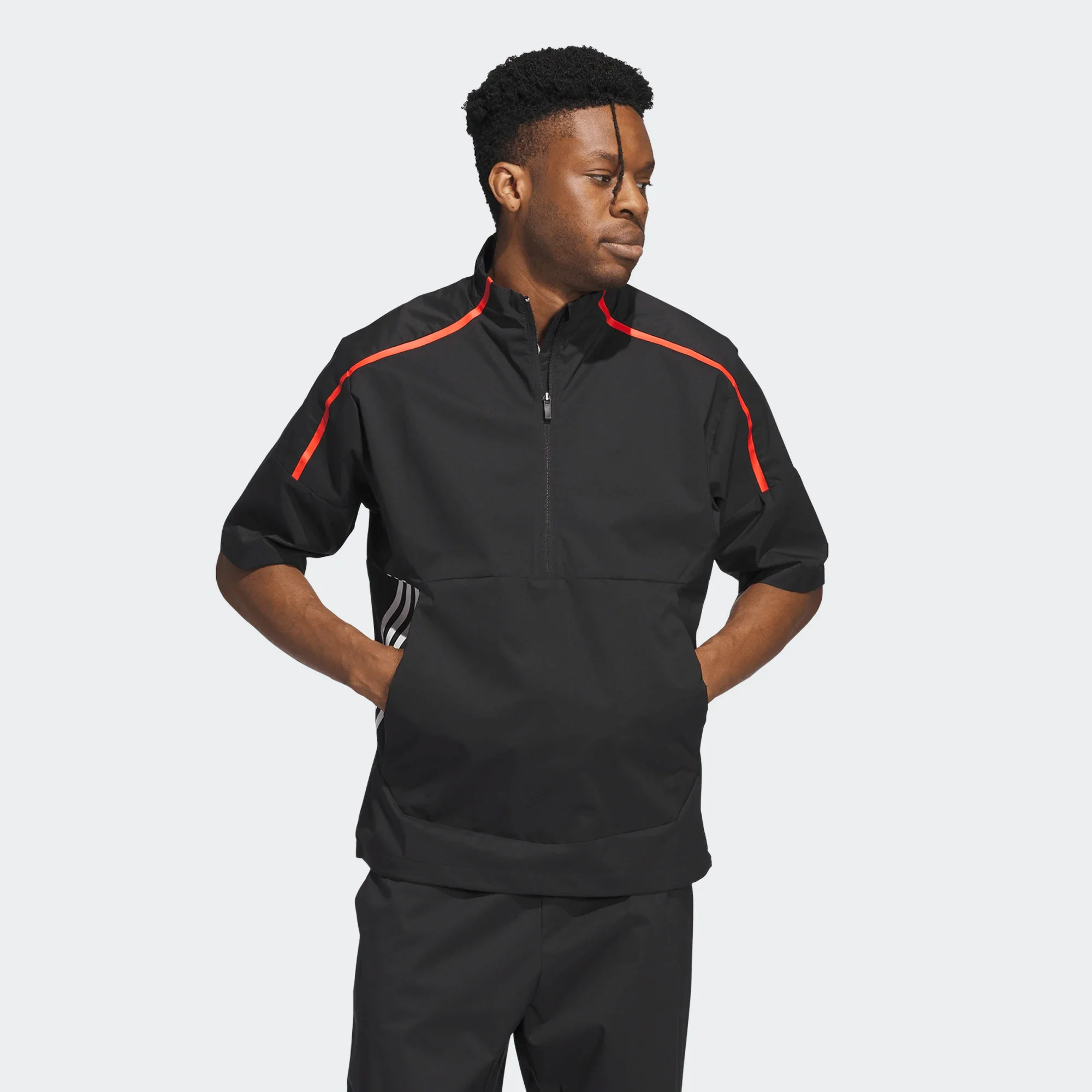 Adidas Mens Provisional Short Sleeve Jacket - Image 2