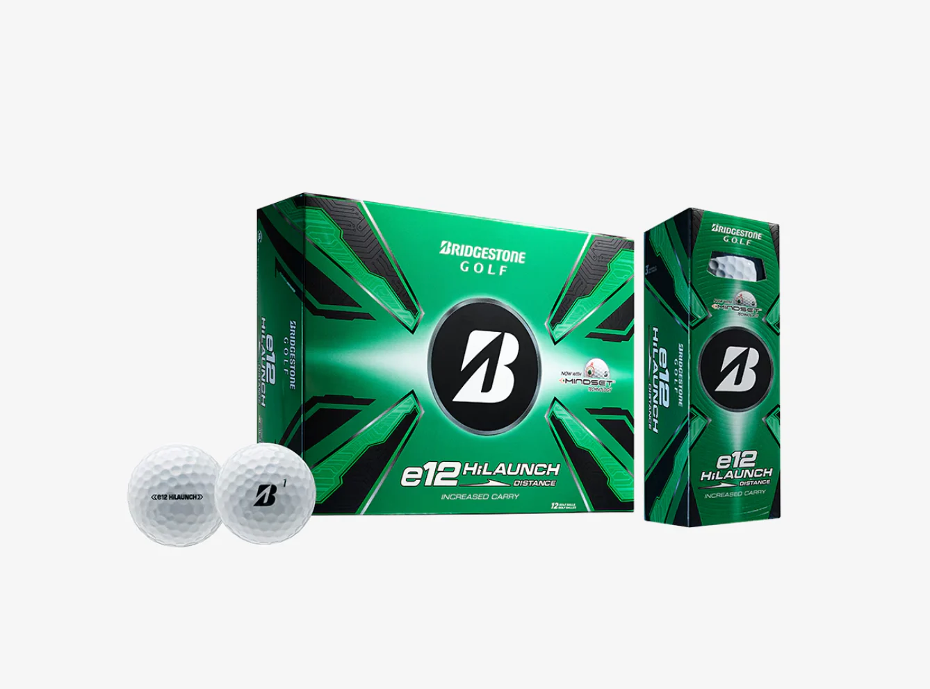 BRIDGESTONE 2025 e12 HiLaunch Golf Balls