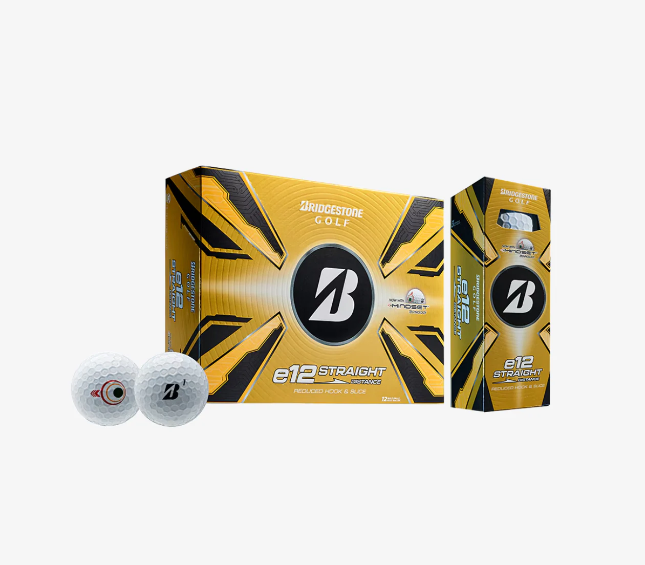 BRIDGESTONE 2025 e12 Straight Golf Balls