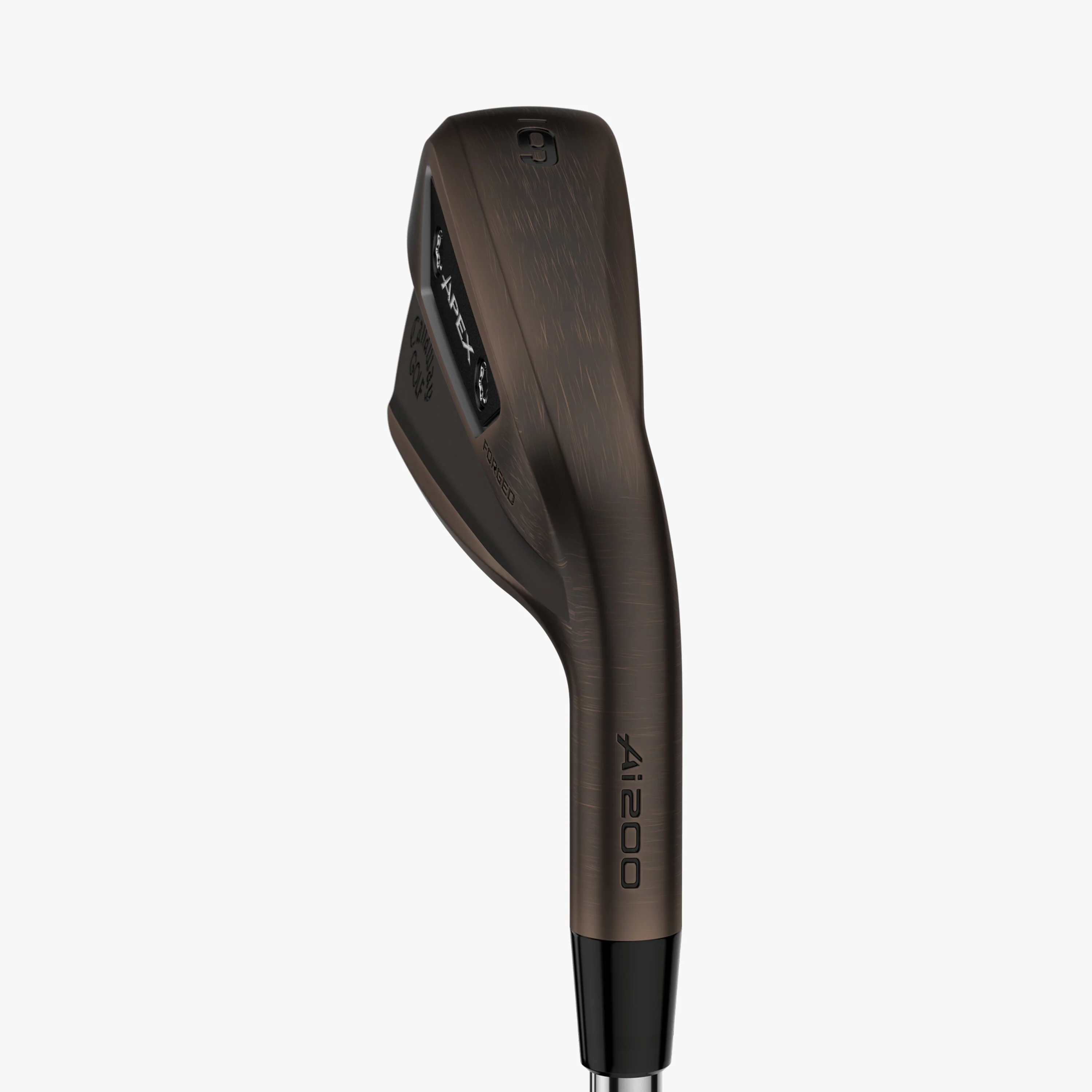 Callaway APEX Ai200 Brushed Copper Irons Steel RH - Image 4