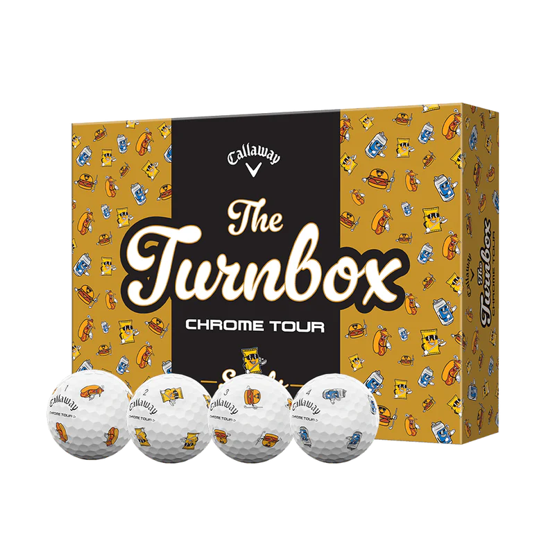 Callaway Chrome Tour Turn Box 2024 Golf Balls