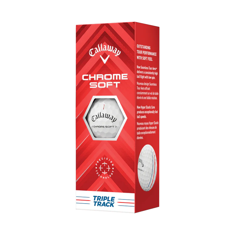 Callaway Chrome Soft Triple Track 2024 Golf Balls - Image 4