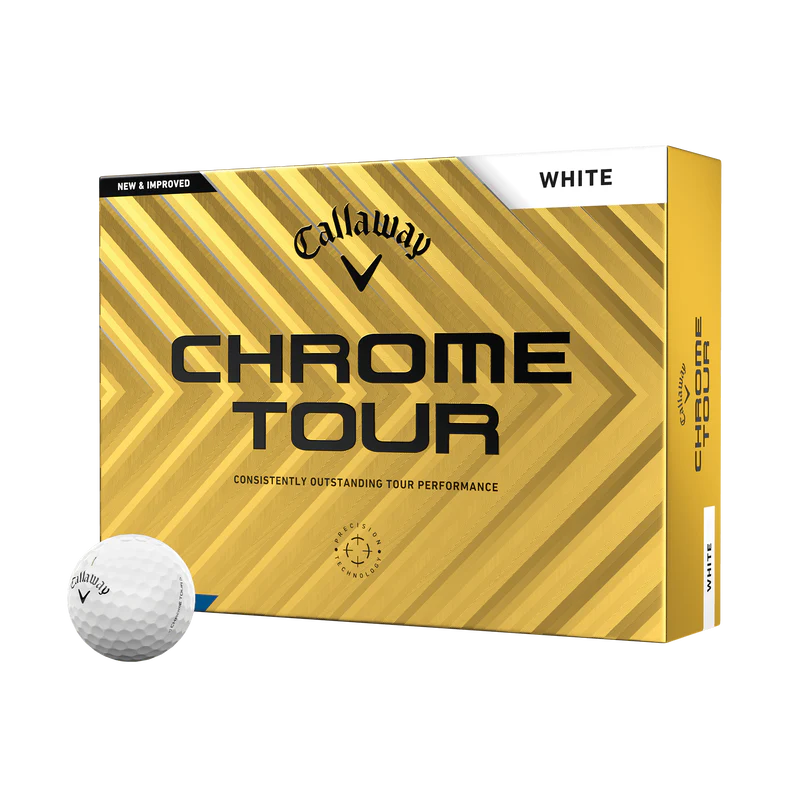 Callaway Chrome Tour 2024 Golf Balls White