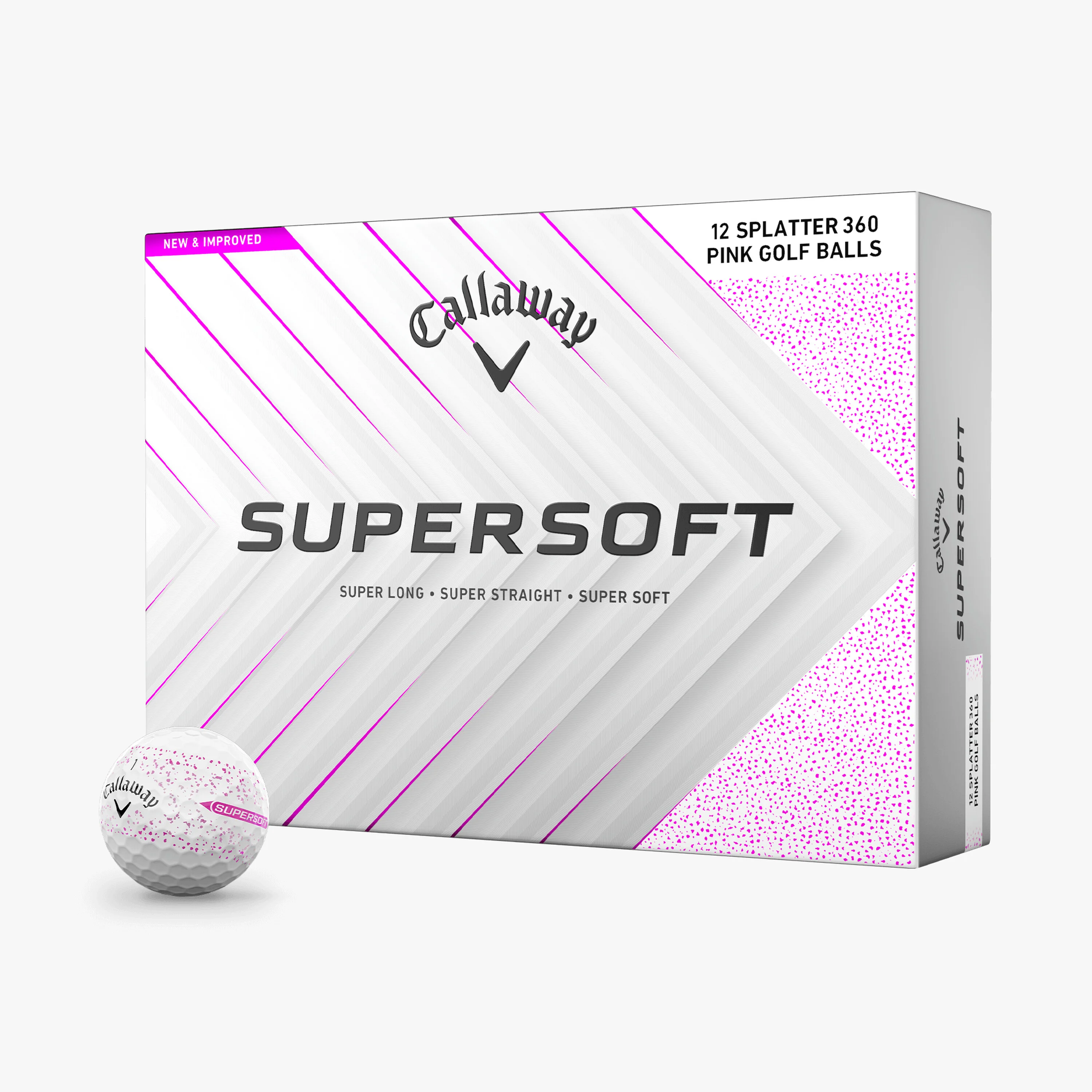 Callaway Supersoft Splatter Golf Balls 2025 - Image 5
