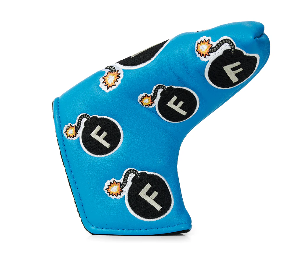 CMC Design F Bomb Blade Blue Putter Cover - Image 2