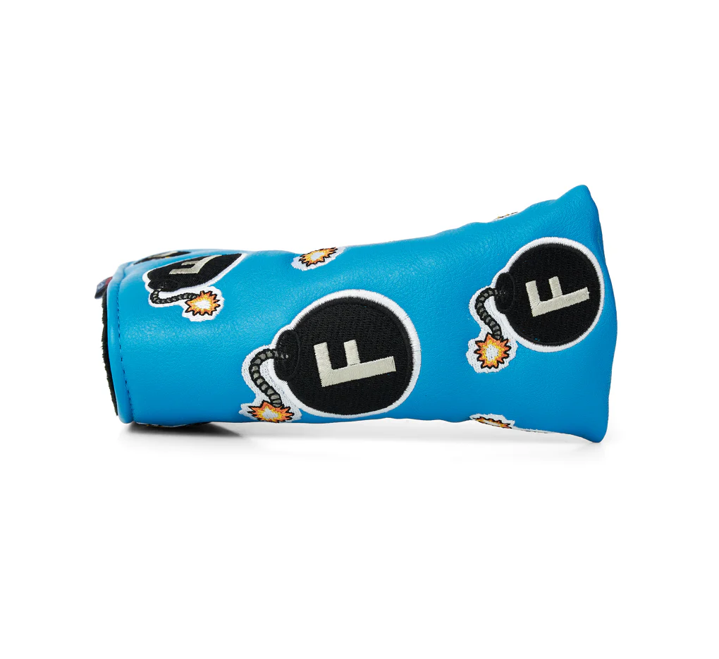 CMC Design F Bomb Blade Blue Putter Cover - Image 3