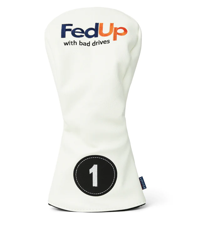 Golf Fanatics Fed Up Driver Headcover - Image 4