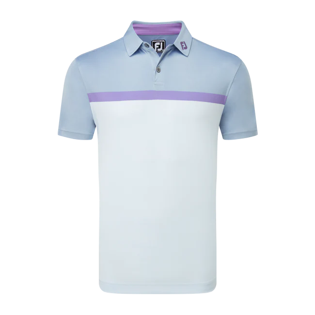 FootJoy 24 Lisle Colour Block Polo Shirt - Image 3
