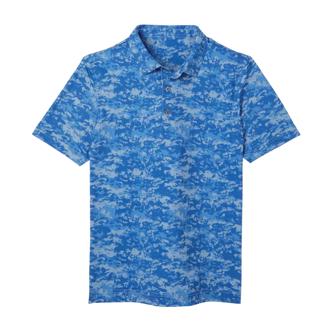 Footjoy Boys Cloud Camo Shirt
