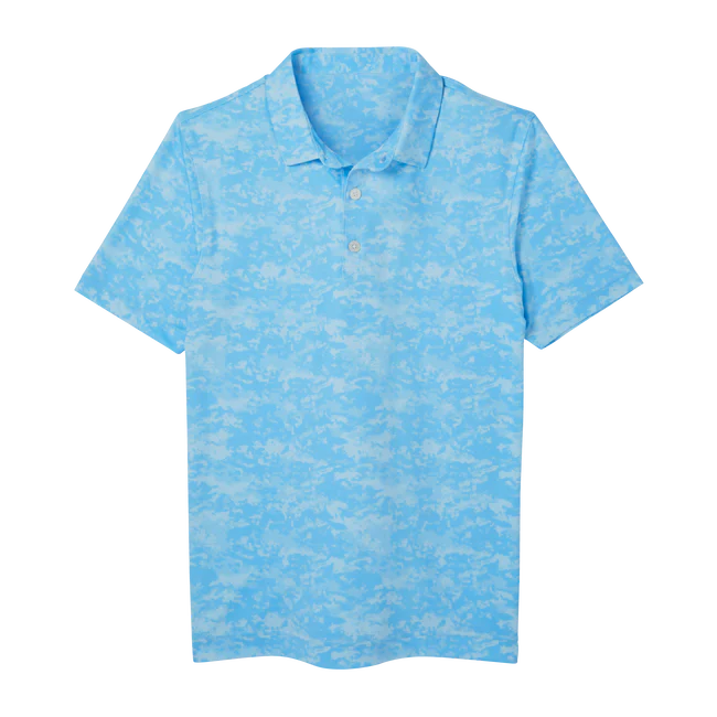 Footjoy Boys Cloud Camo Shirt - Image 3