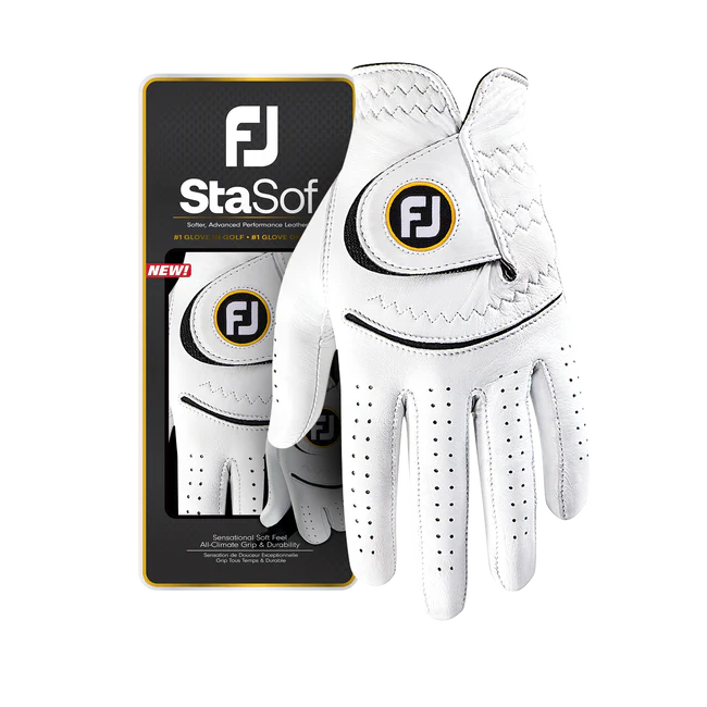 FootJoy StaSof Women's Golf Glove Left Hand White