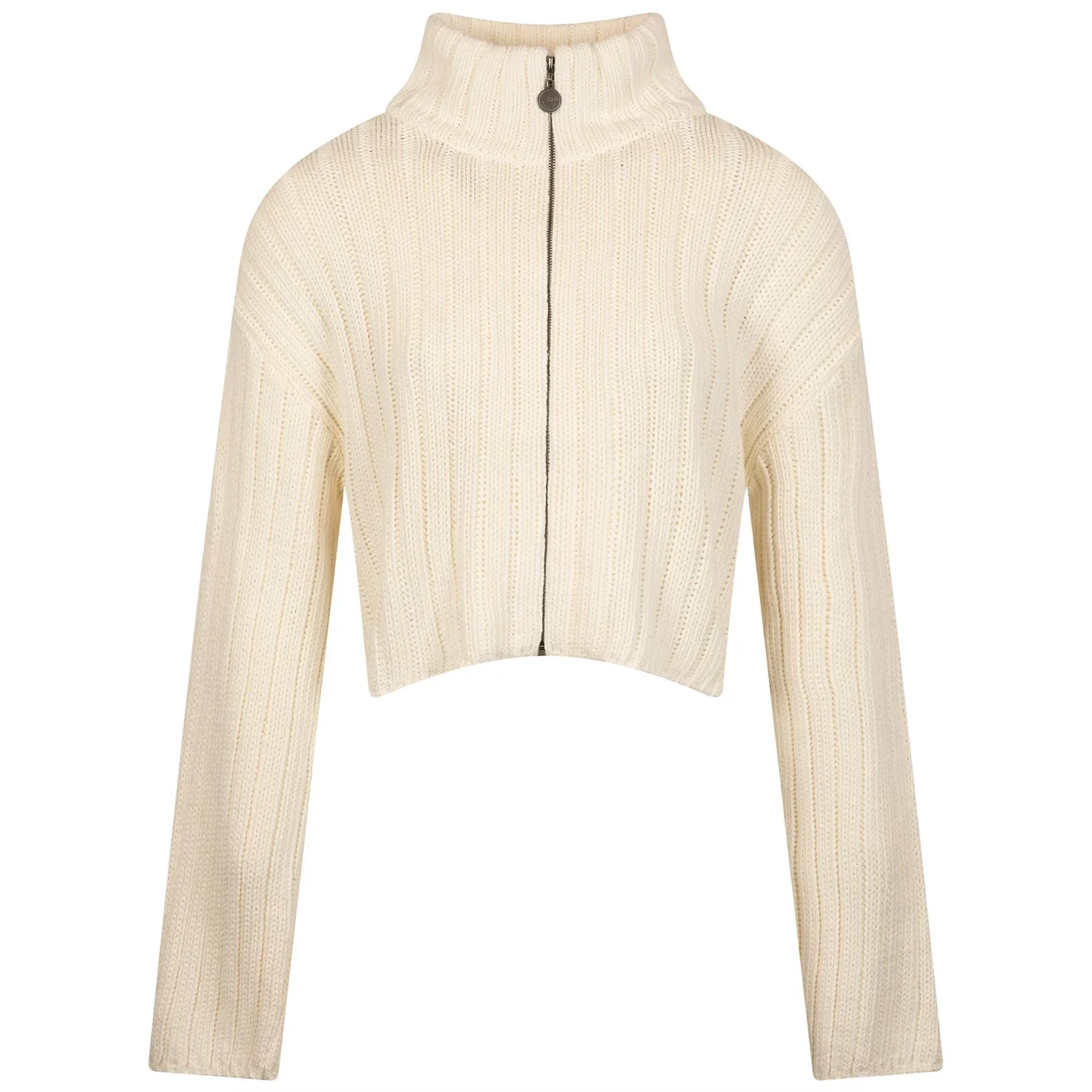 Malbon Allegra Chunky Knit Zip Up WMS