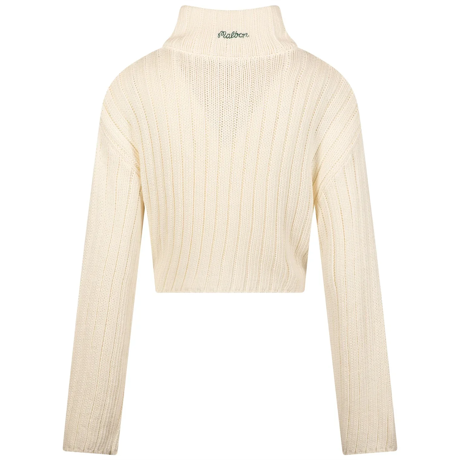 Malbon Allegra Chunky Knit Zip Up WMS - Image 2