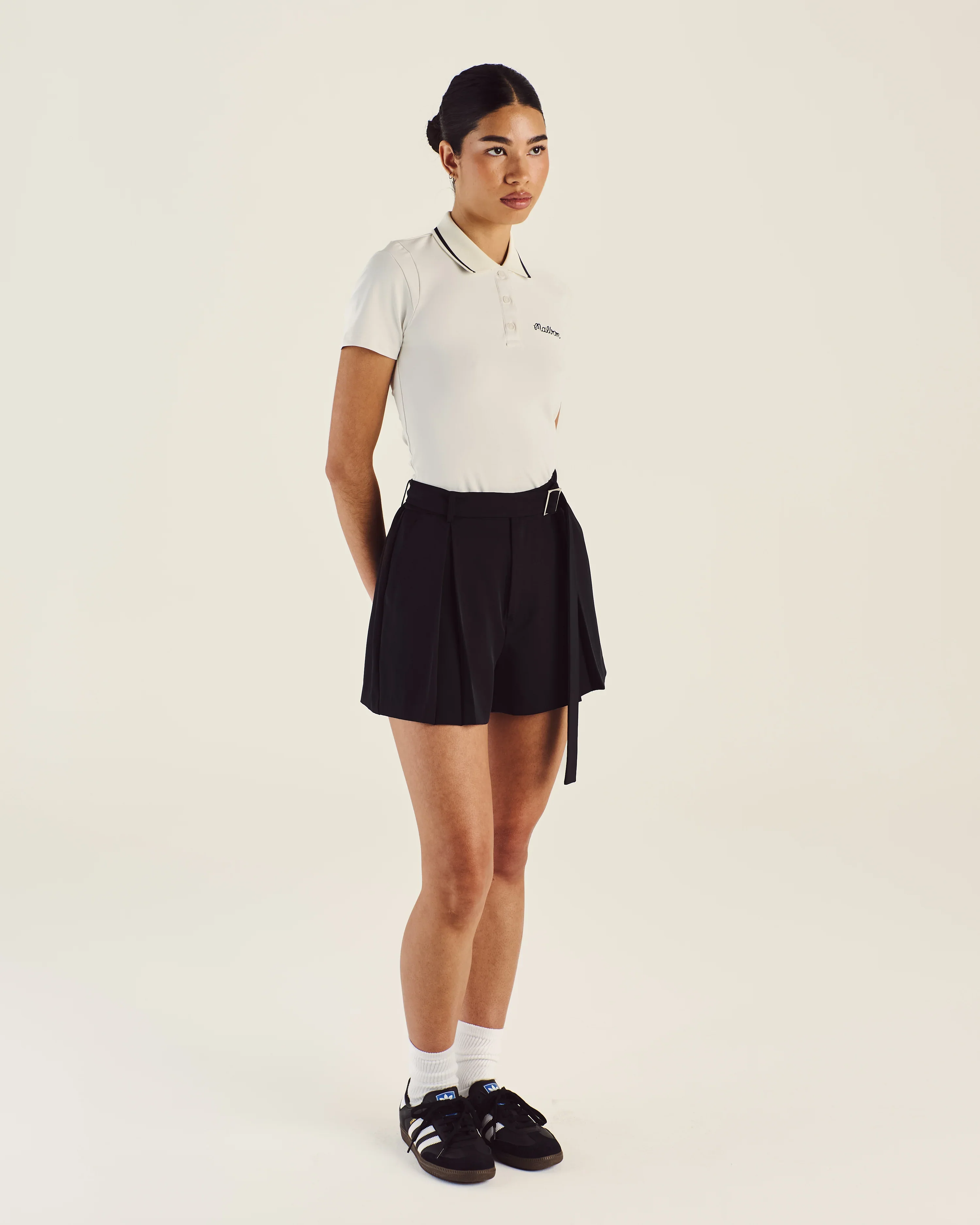 Malbon Amara Pleated Shorts - Image 2