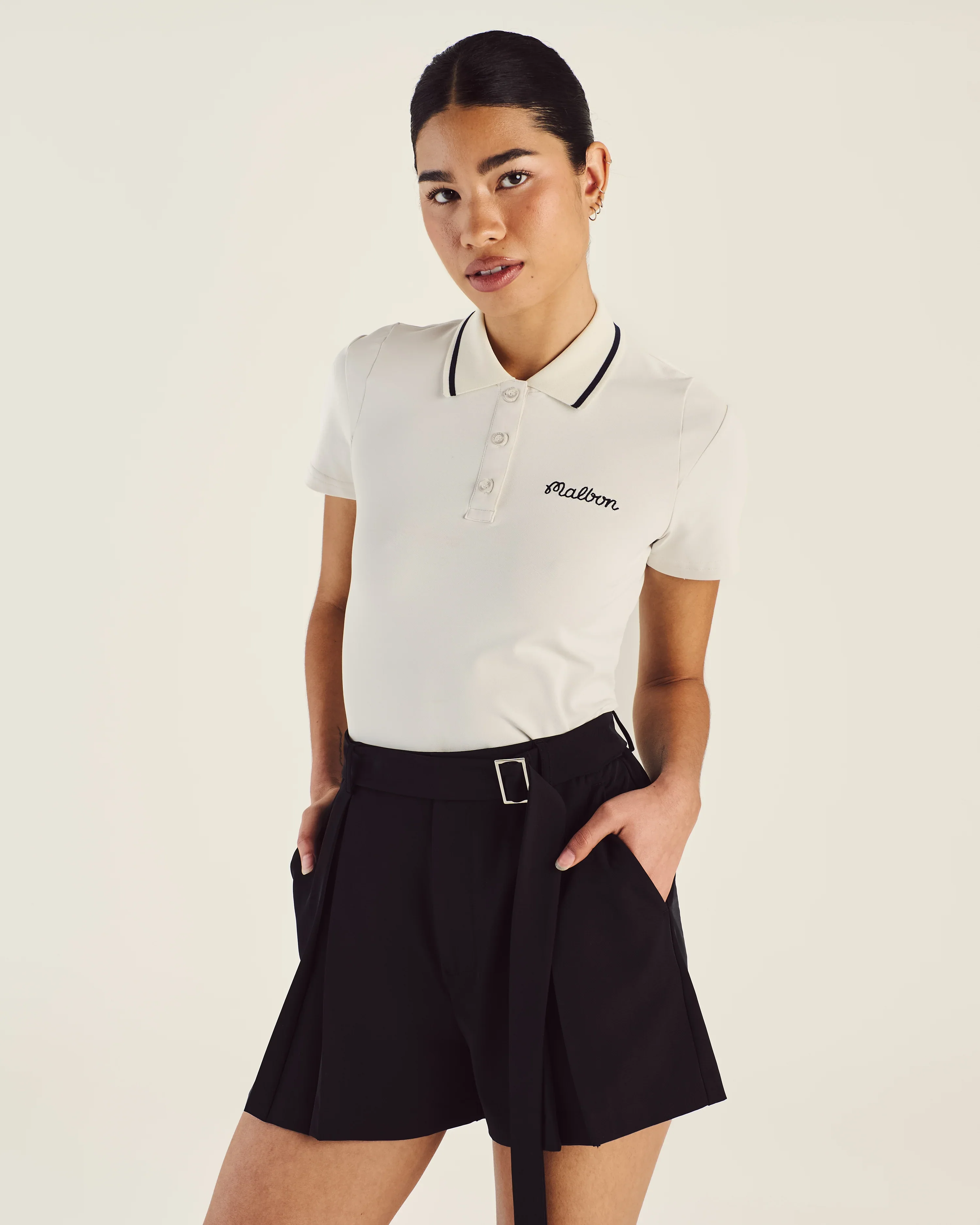 Malbon Amara Pleated Shorts - Image 4
