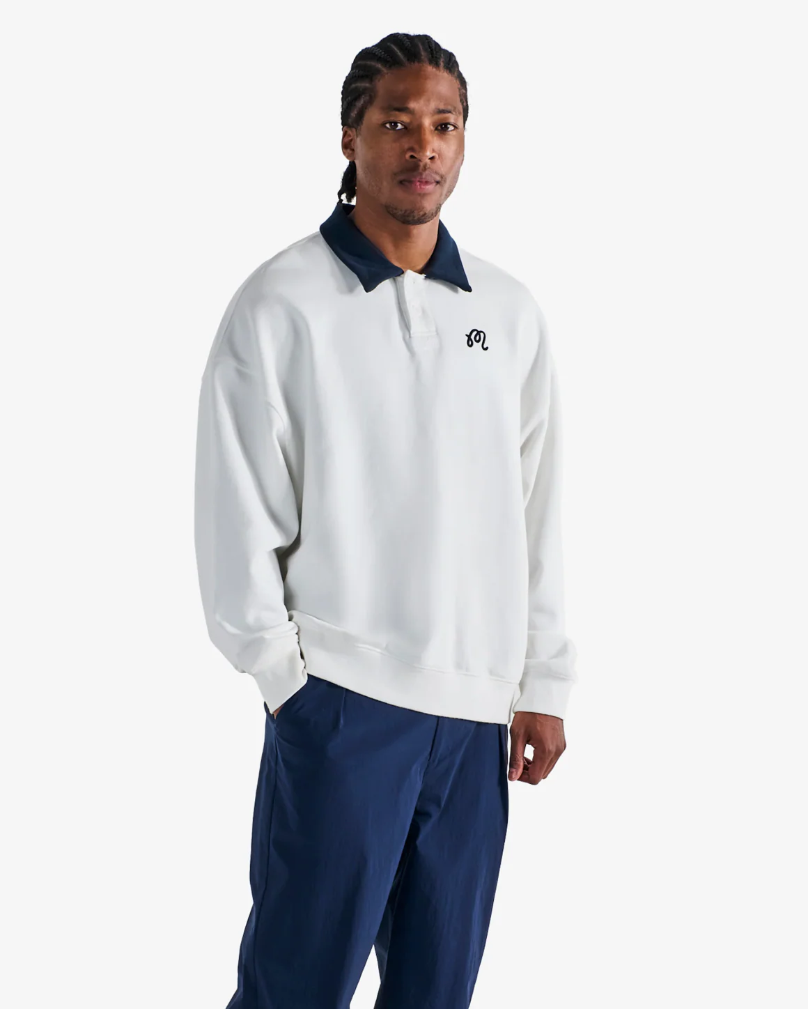 Malbon Artigianale Collared Crewneck - Image 4