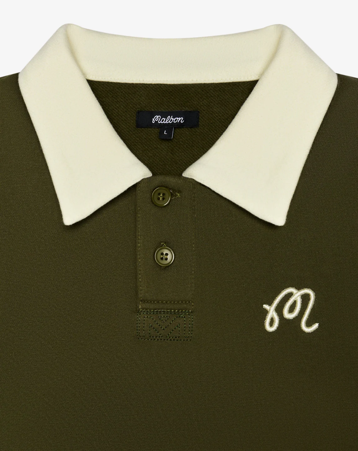 Malbon Artigianale Collared Crewneck - Image 6