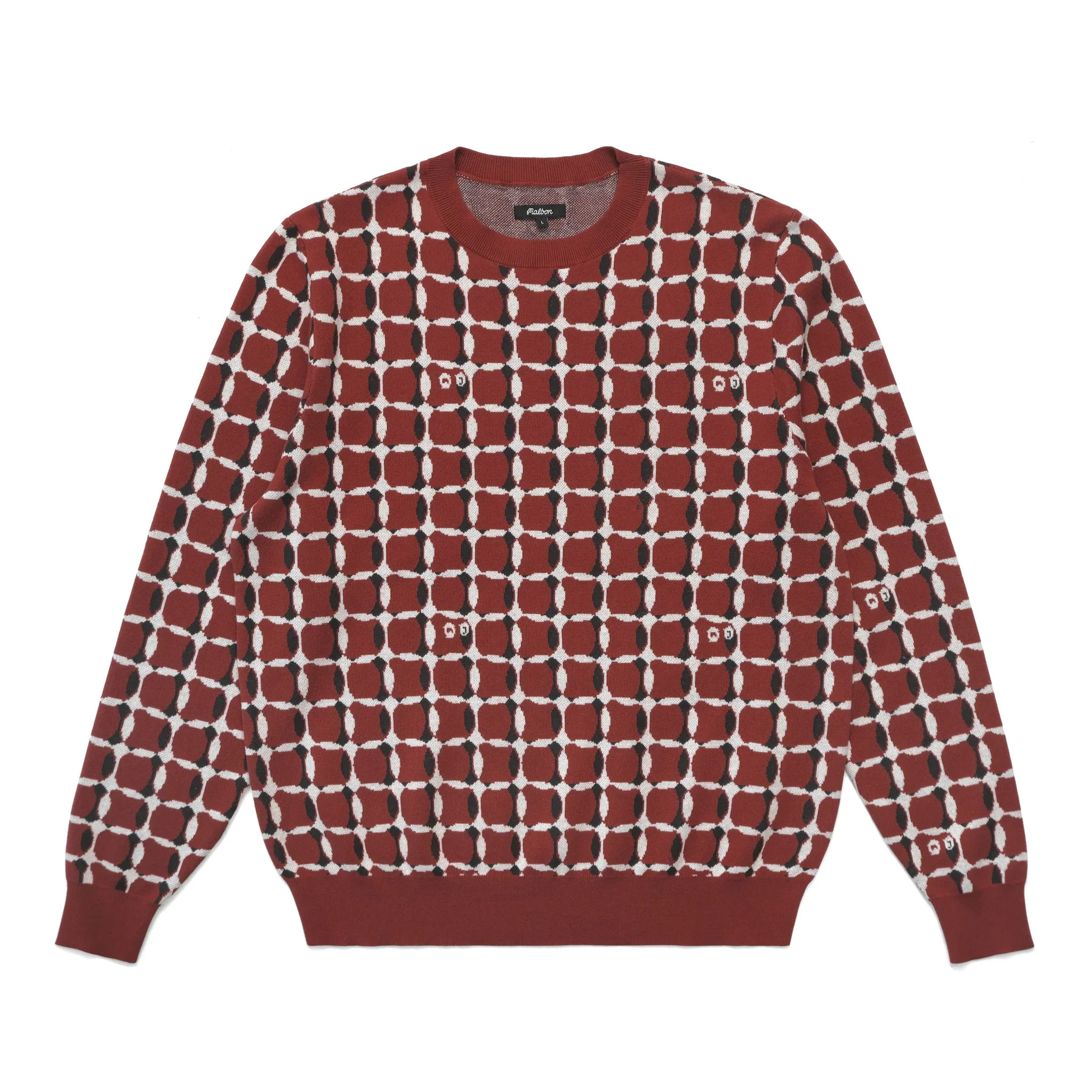 Malbon Bucket Weave Crewneck mens - Image 4