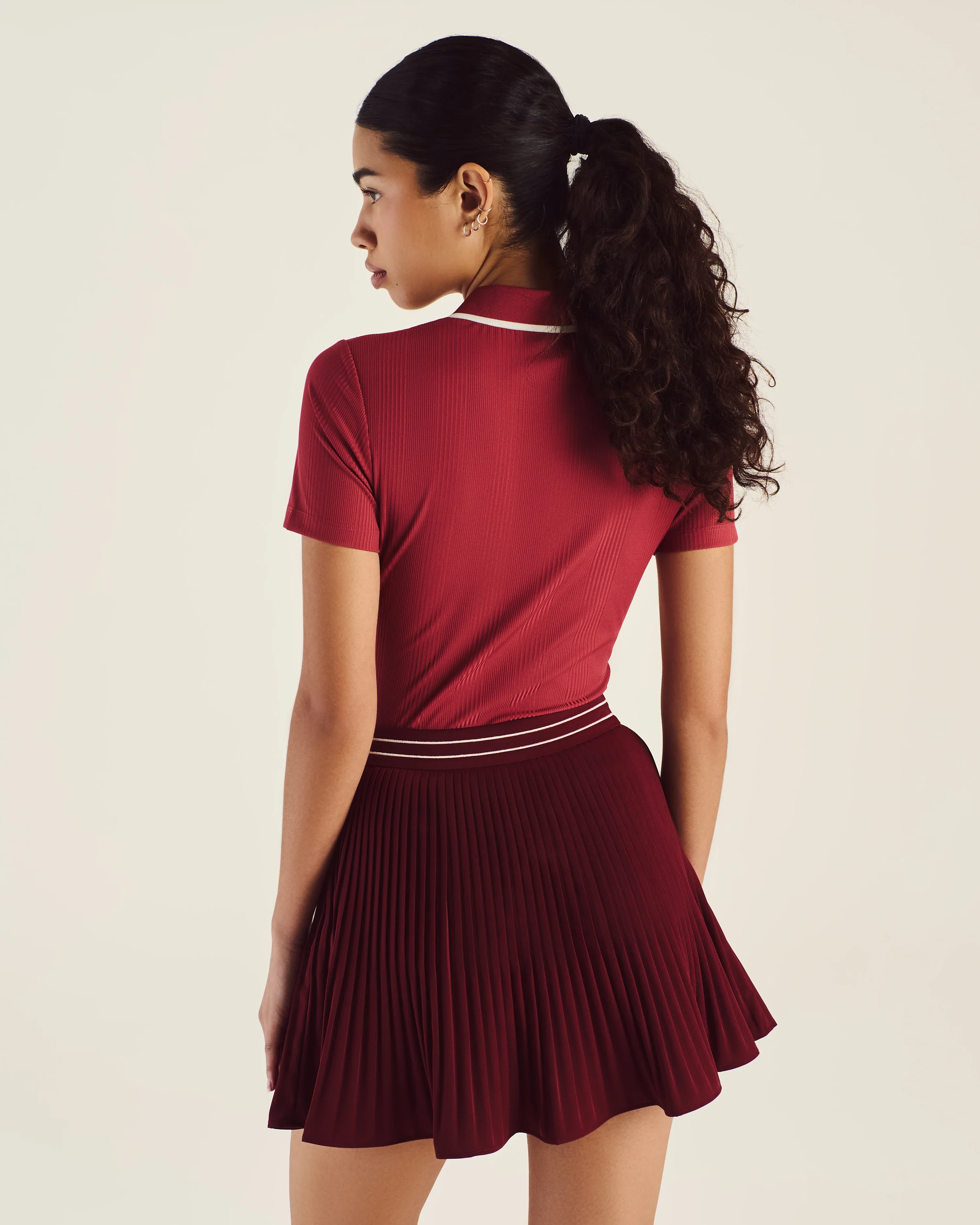 Malbon Camilla Quarter Zip Polo - Image 4