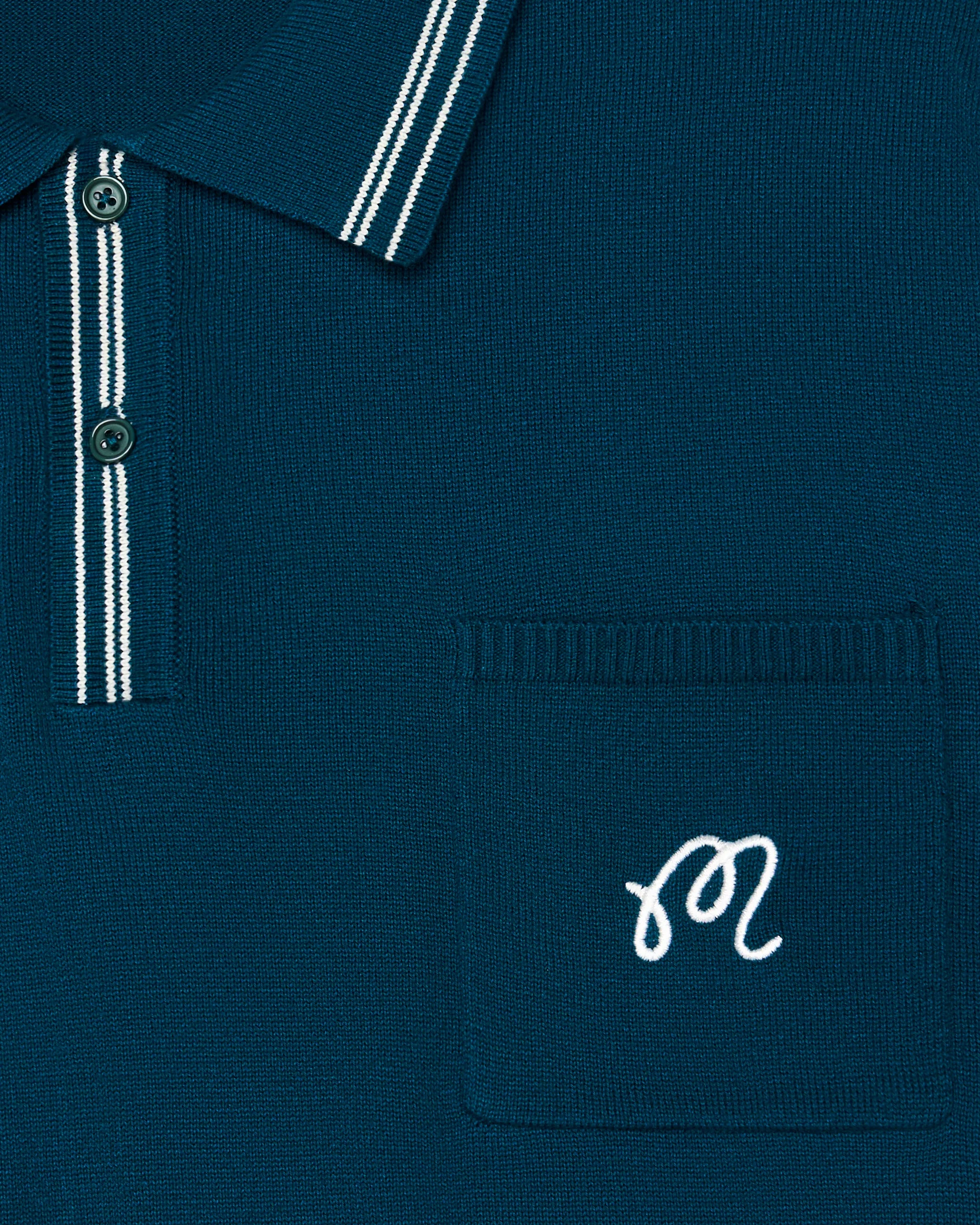 Malbon Campania Knit Polo - Image 3