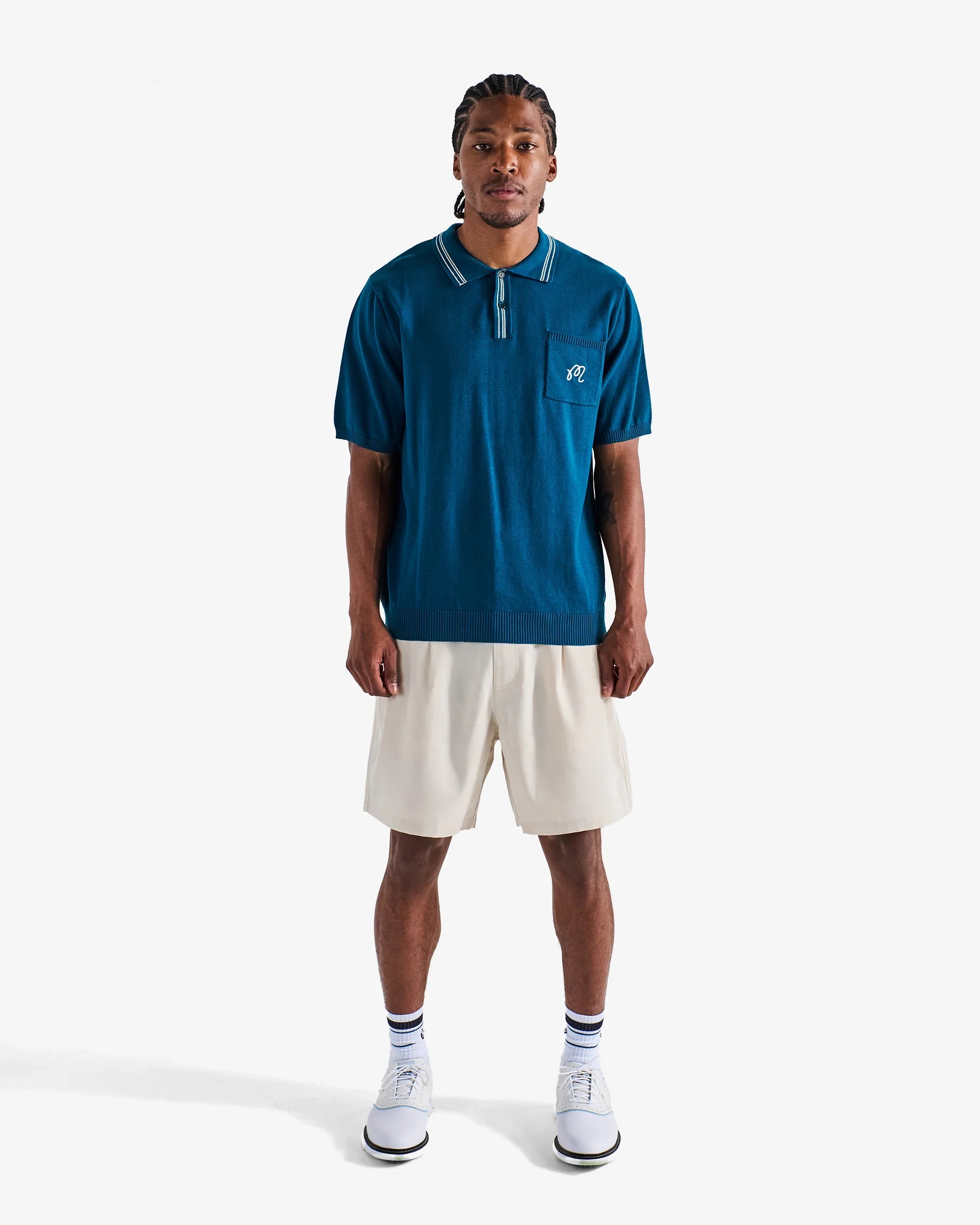 Malbon Campania Knit Polo - Image 4