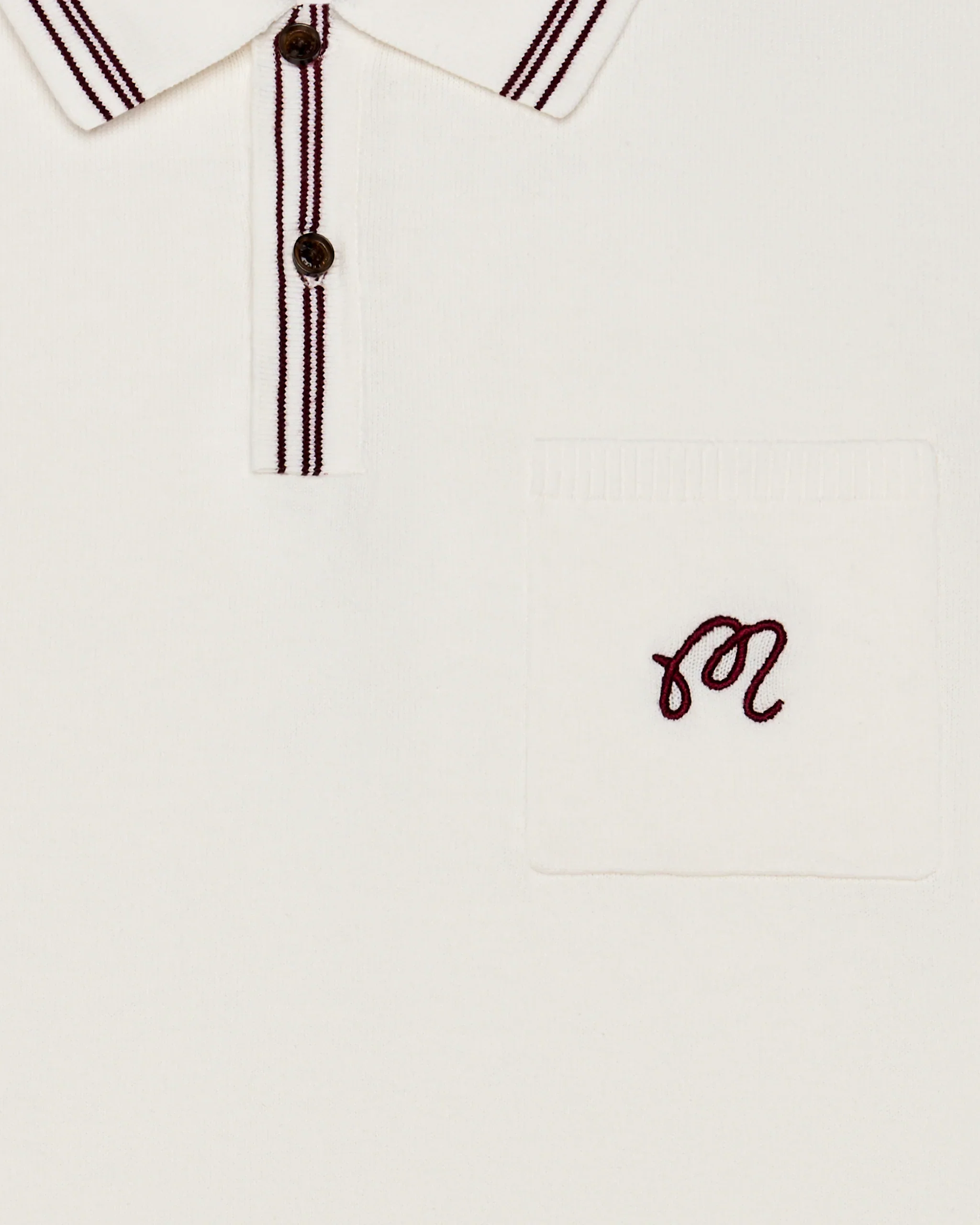 Malbon Campania Knit Polo - Image 9
