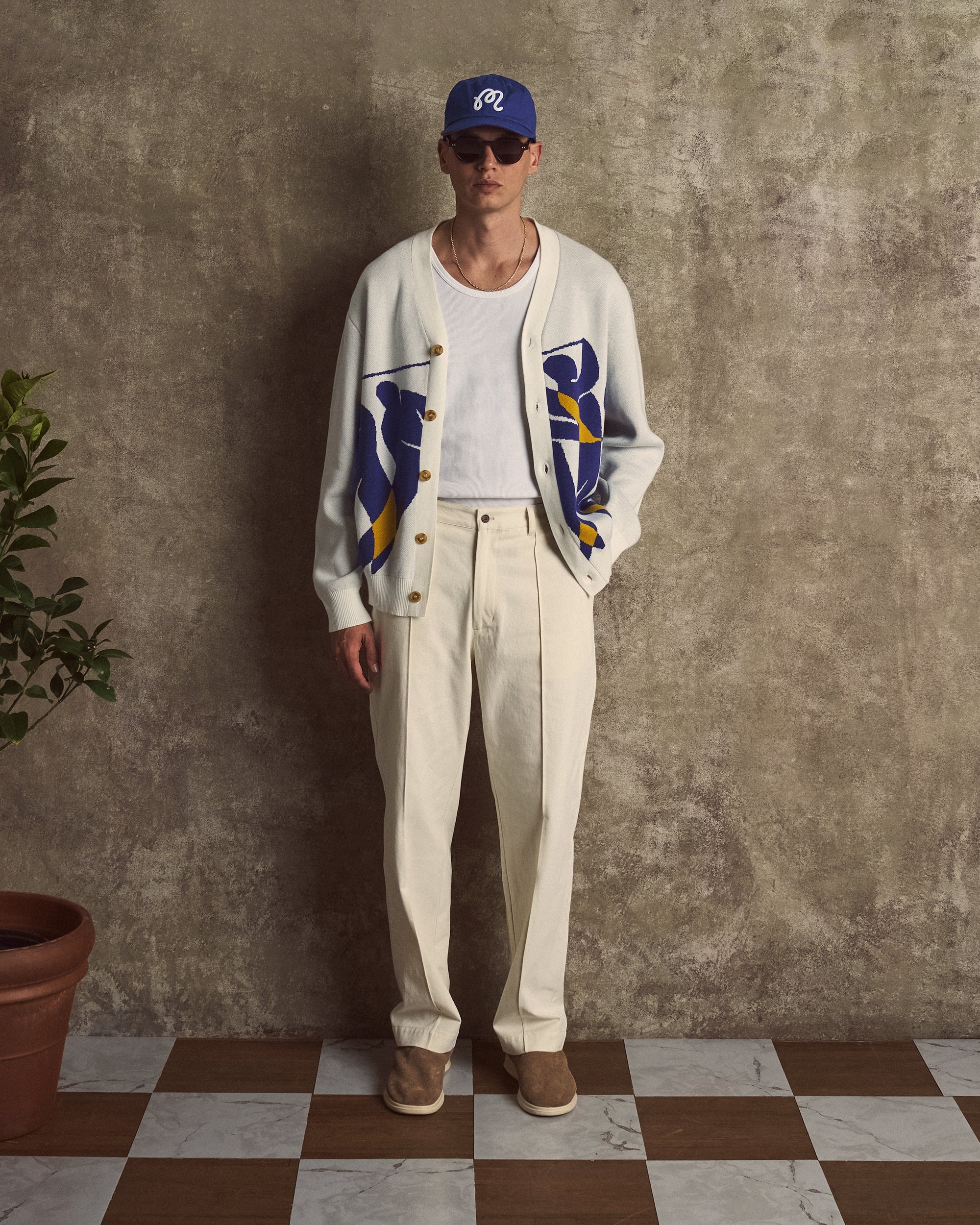 Malbon Cannes Pleated Trouser - Image 5