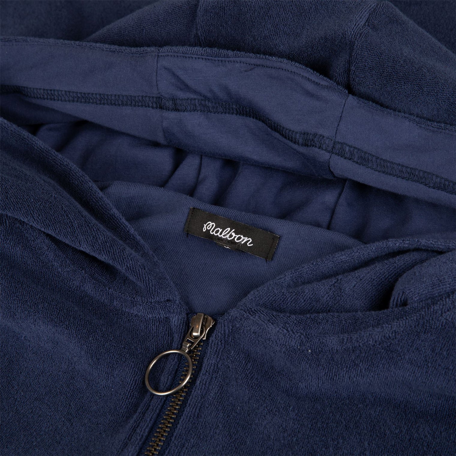 Malbon Castello French Terry Quarter Zip Hoodie - Image 2