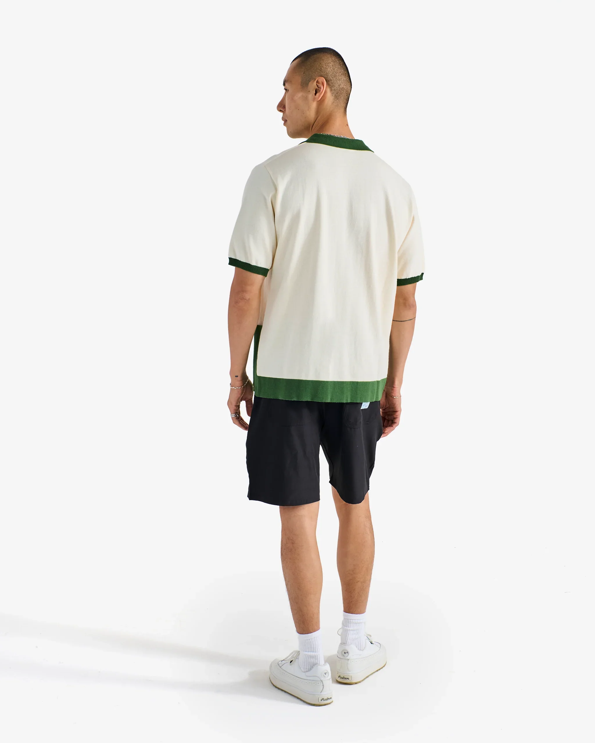 Malbon Gabbiano Knit Button Up - Image 3