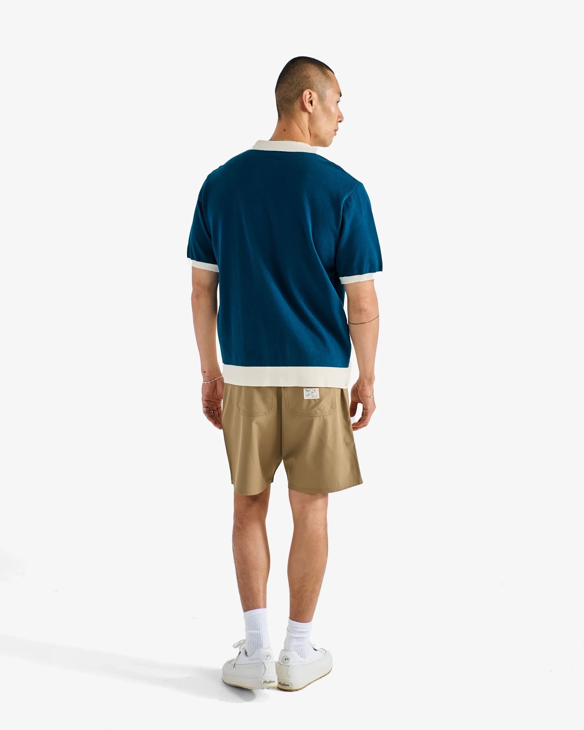 Malbon Gabbiano Knit Button Up - Image 5