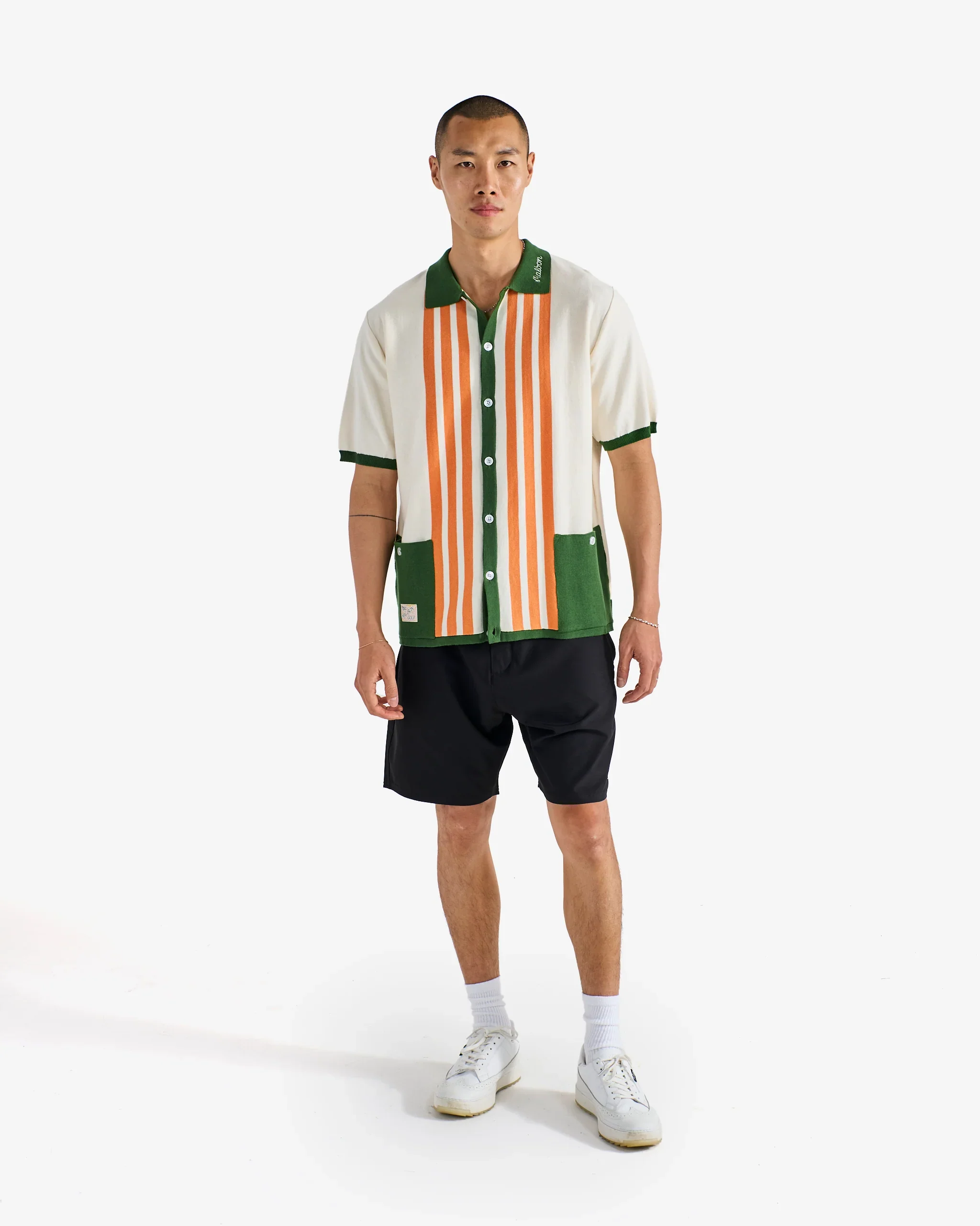 Malbon Gabbiano Knit Button Up - Image 6