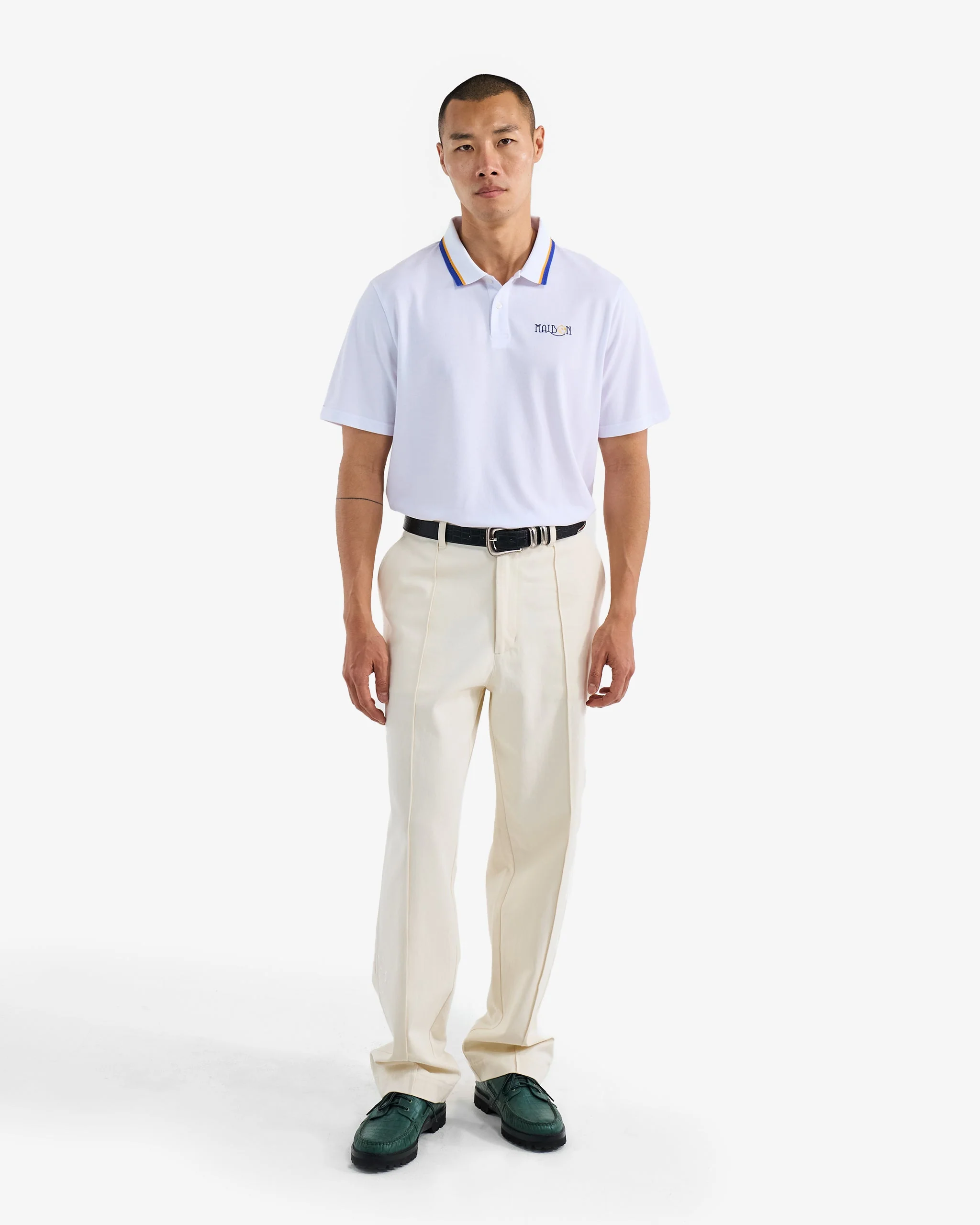 Malbon Grasse Pique Polo - Image 7