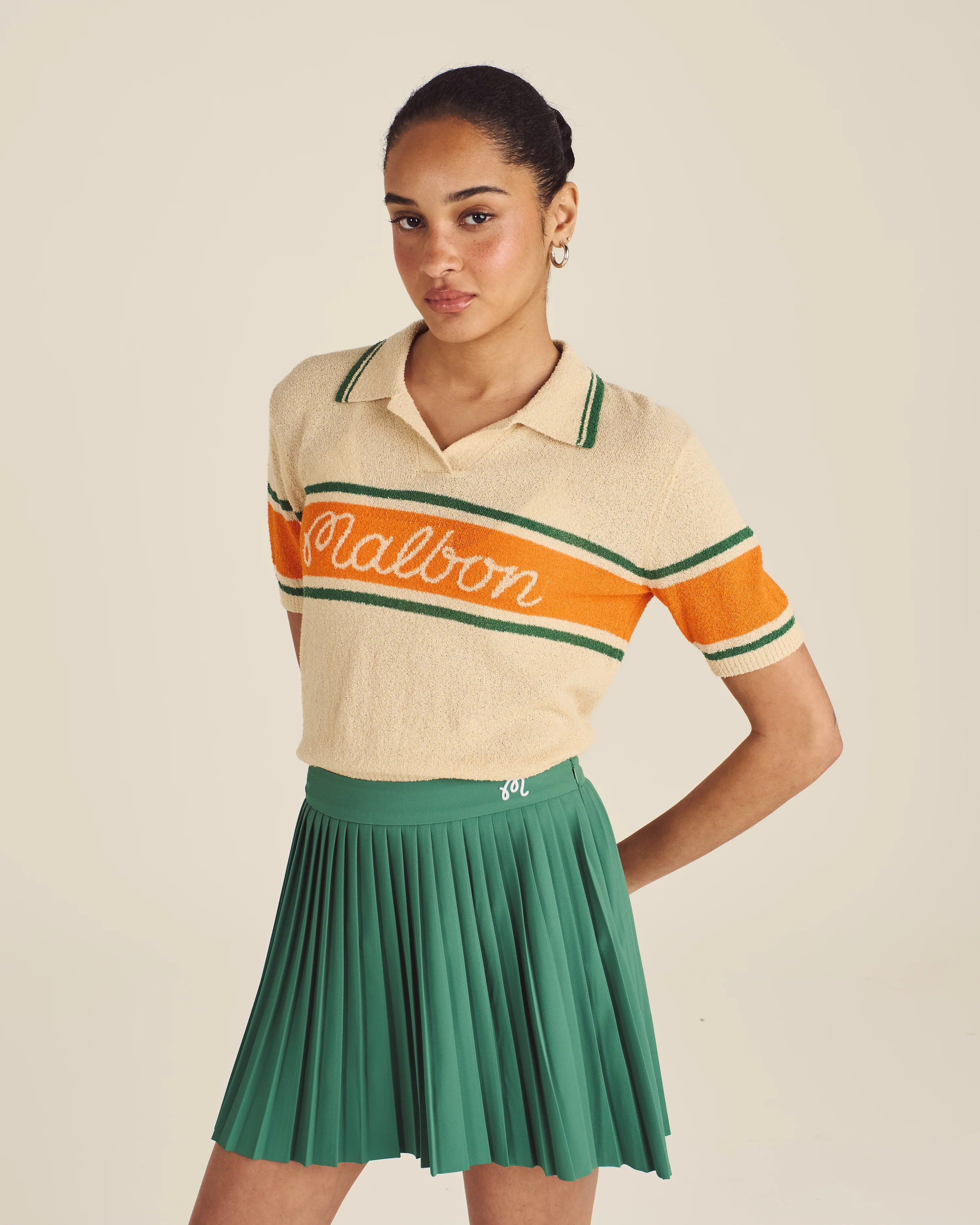 Malbon Jade Polo Sweater - Image 4