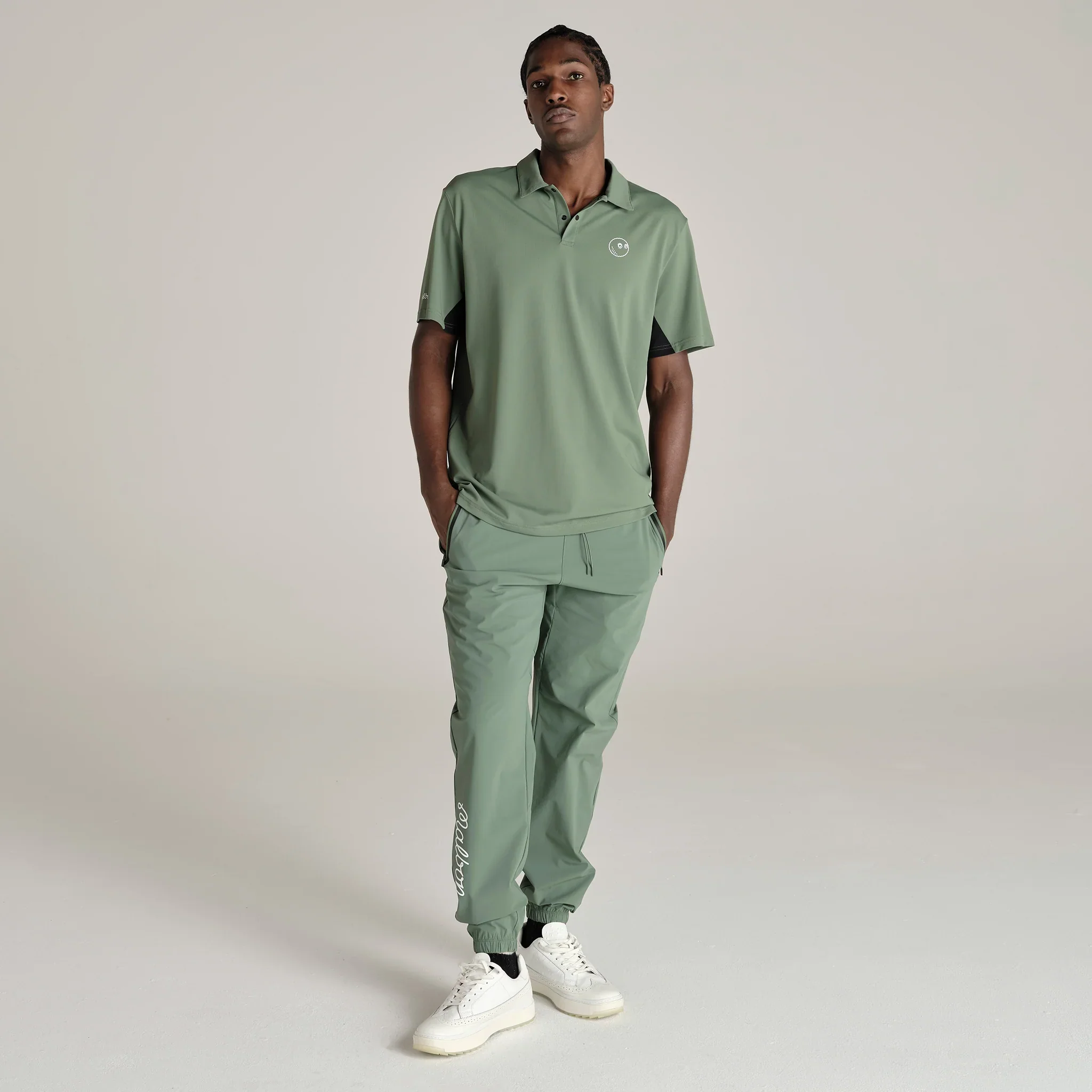Malbon Performance Pique Collar Polo - Image 24