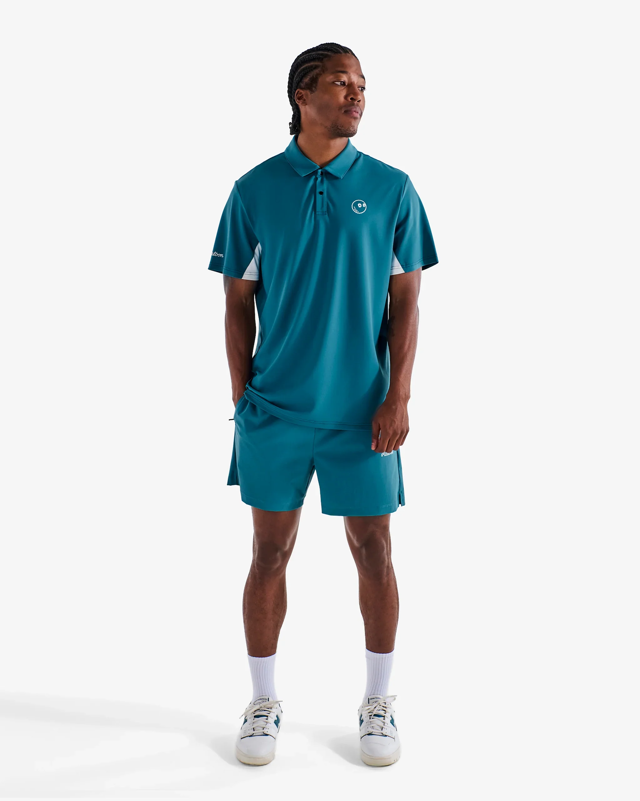 Malbon Performance Pique Collar Polo - Image 4