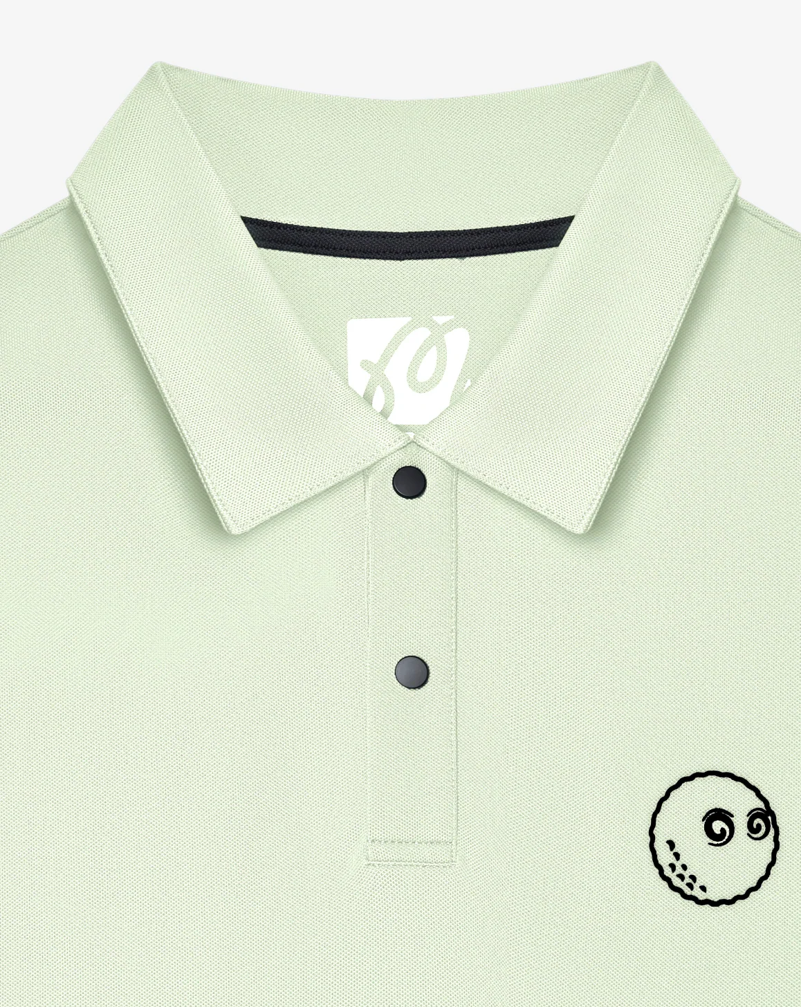 Malbon Performance Pique Collar Polo - Image 8