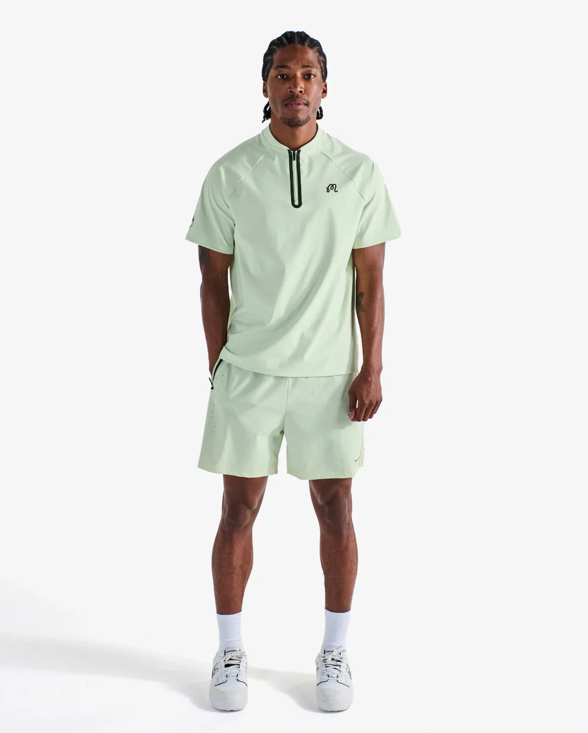 Malbon Performance Zip Blade Collar Polo - Image 10