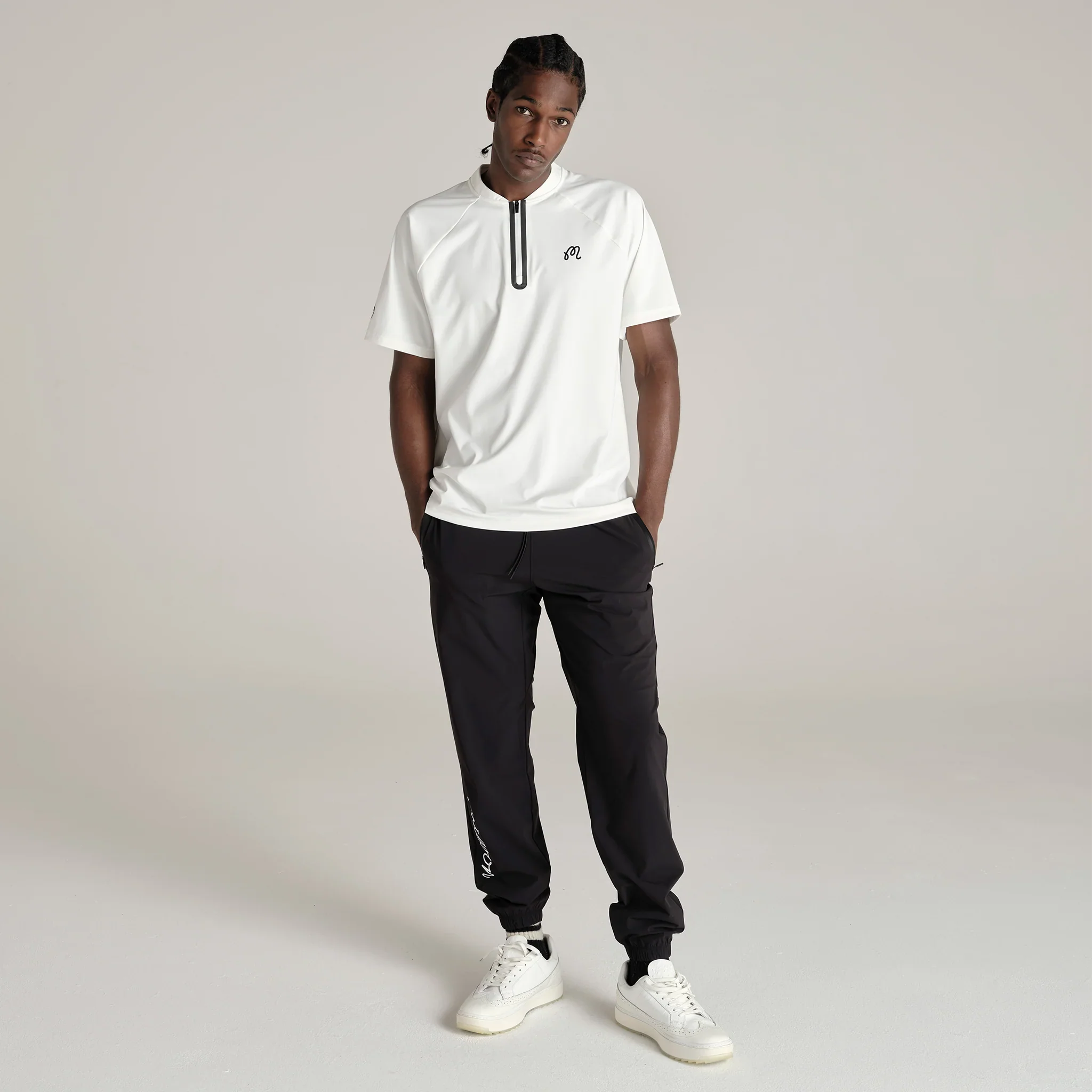 Malbon Performance Zip Blade Collar Polo - Image 15