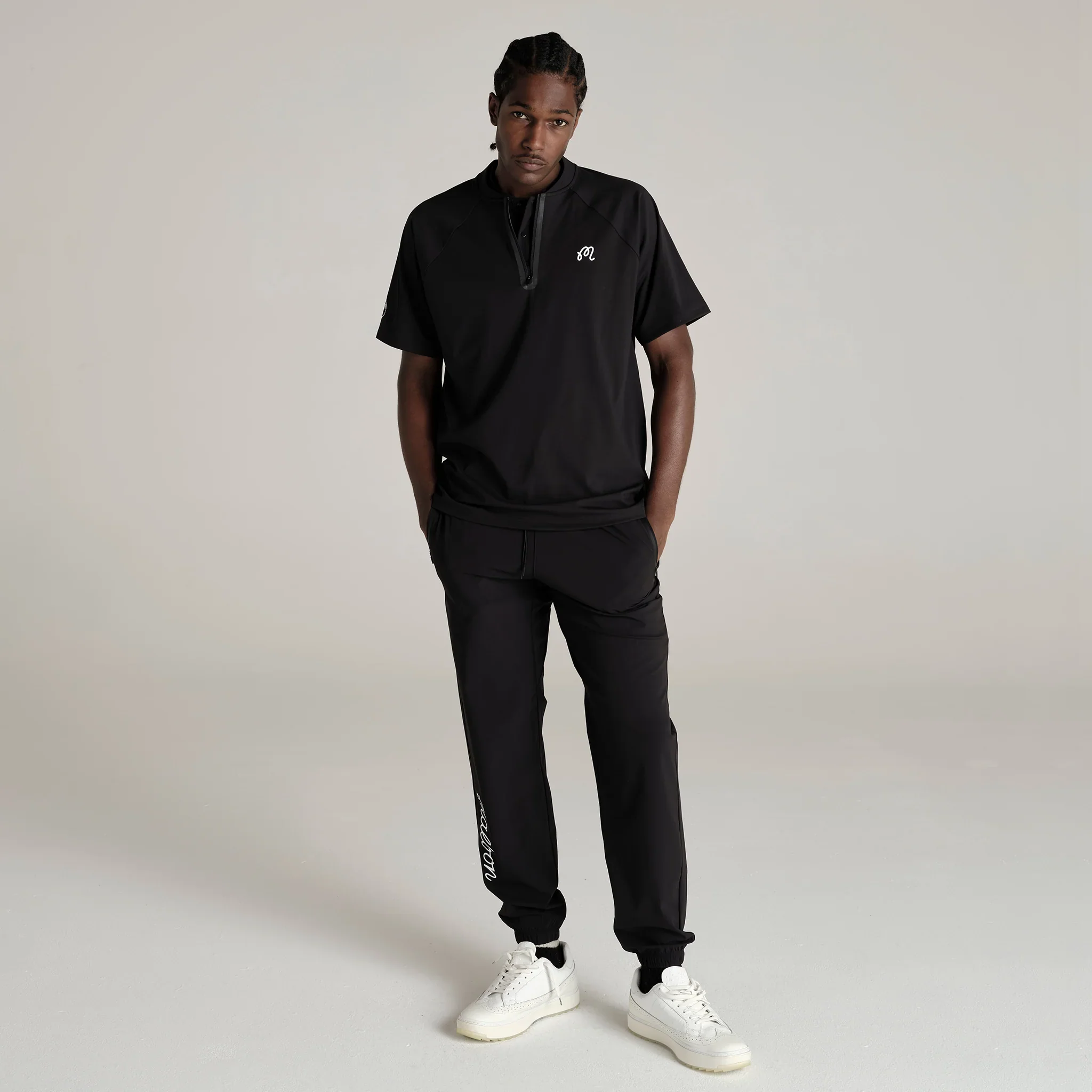 Malbon Performance Zip Blade Collar Polo - Image 20
