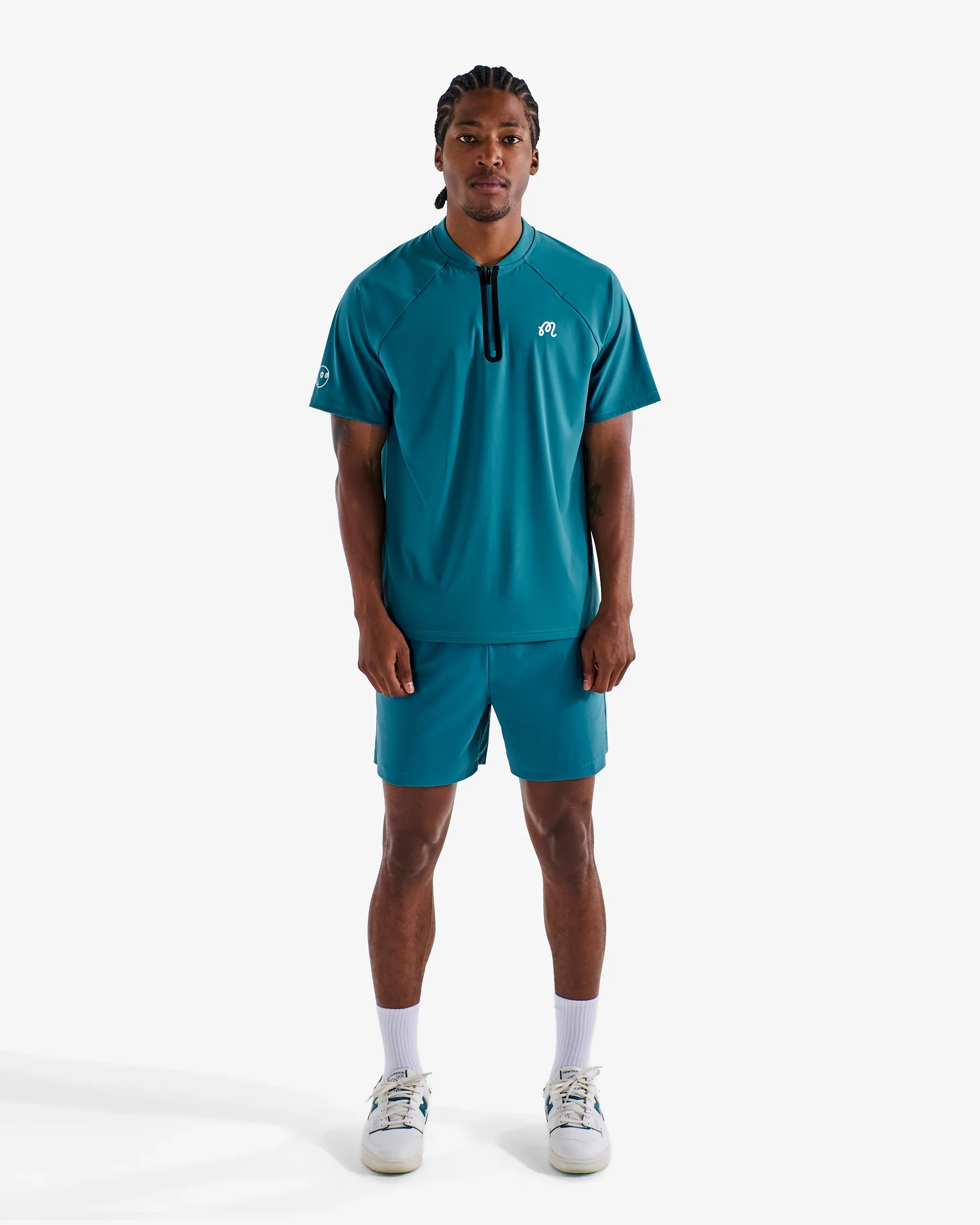 Malbon Performance Zip Blade Collar Polo - Image 6