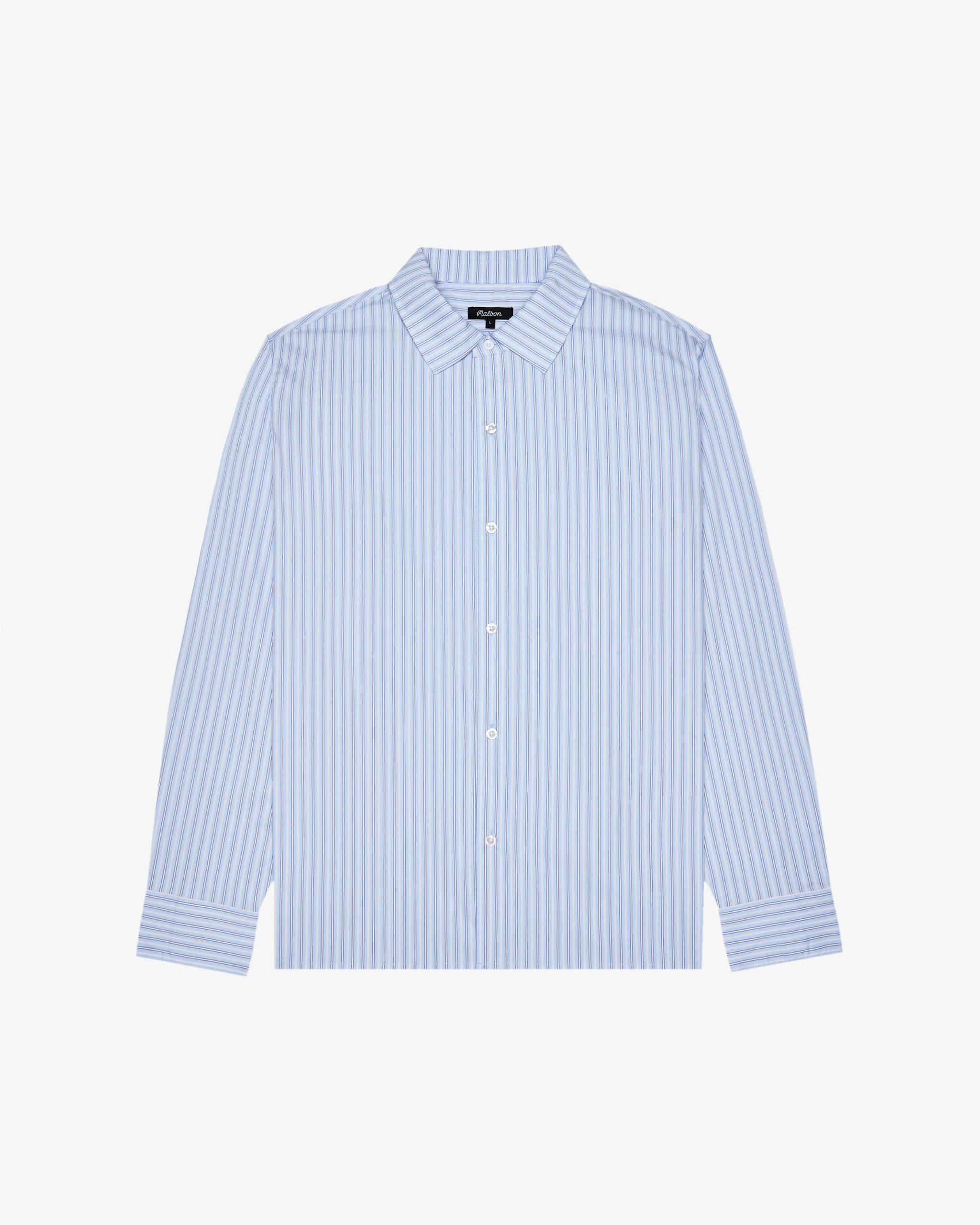 Malbon Lunedi Cotton Poplin Shirt