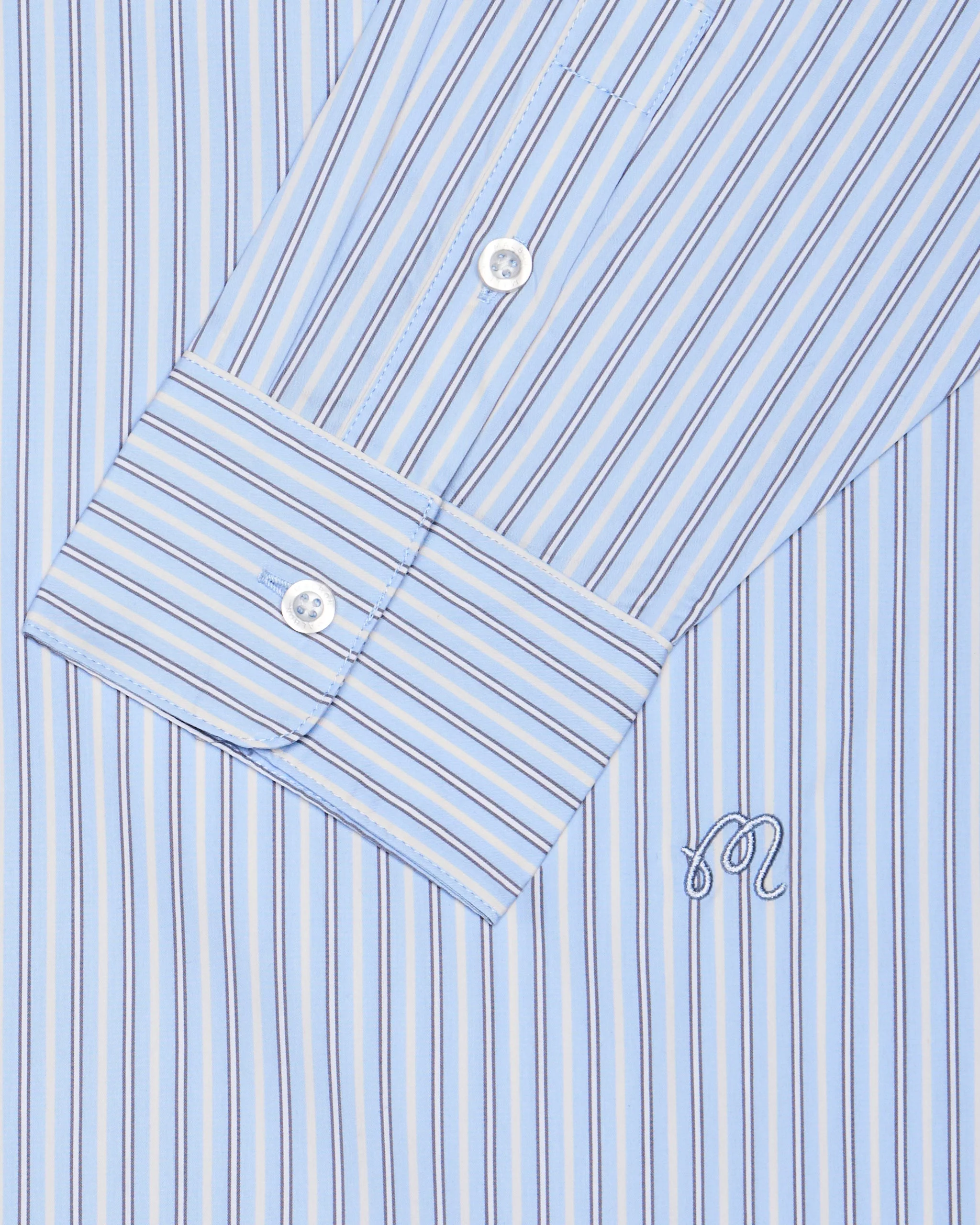 Malbon Lunedi Cotton Poplin Shirt - Image 3