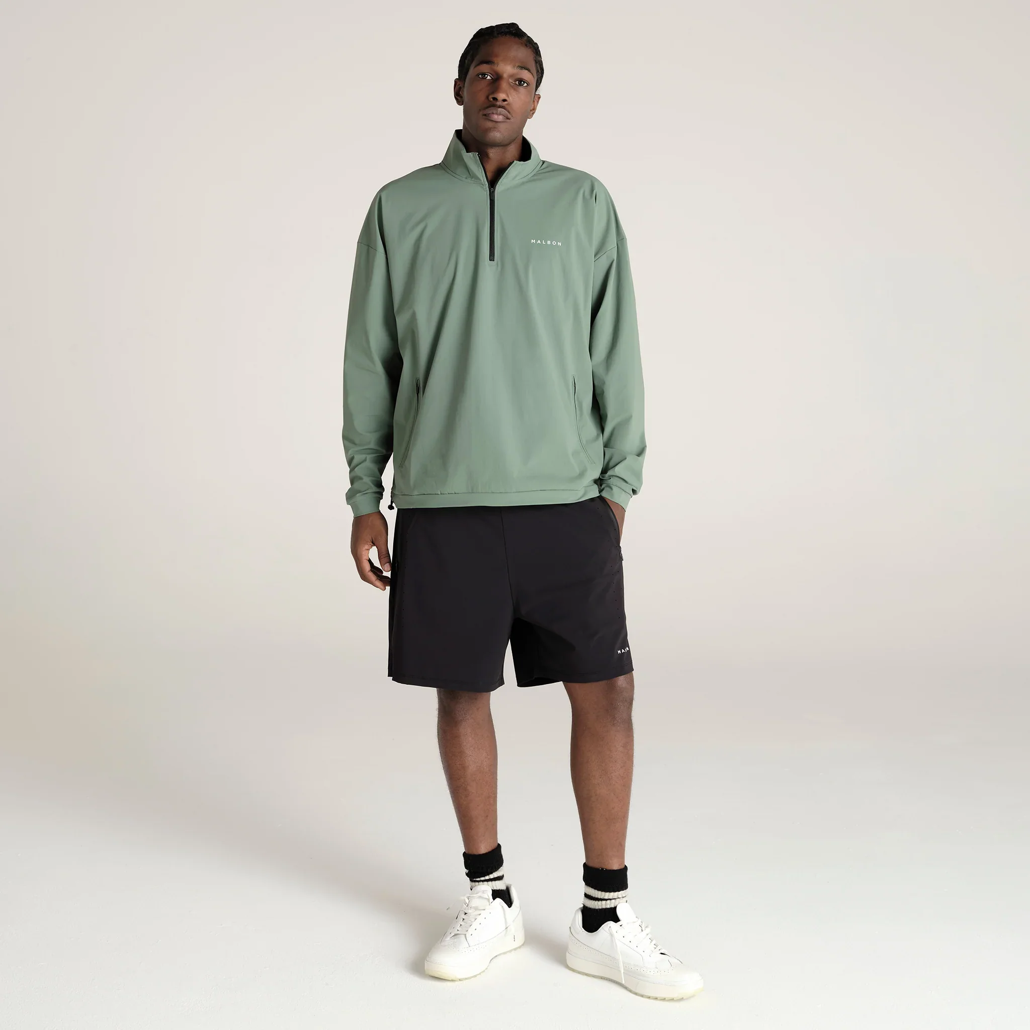 Malbon Performance Quarter Zip Shell Pullover mens - Image 16