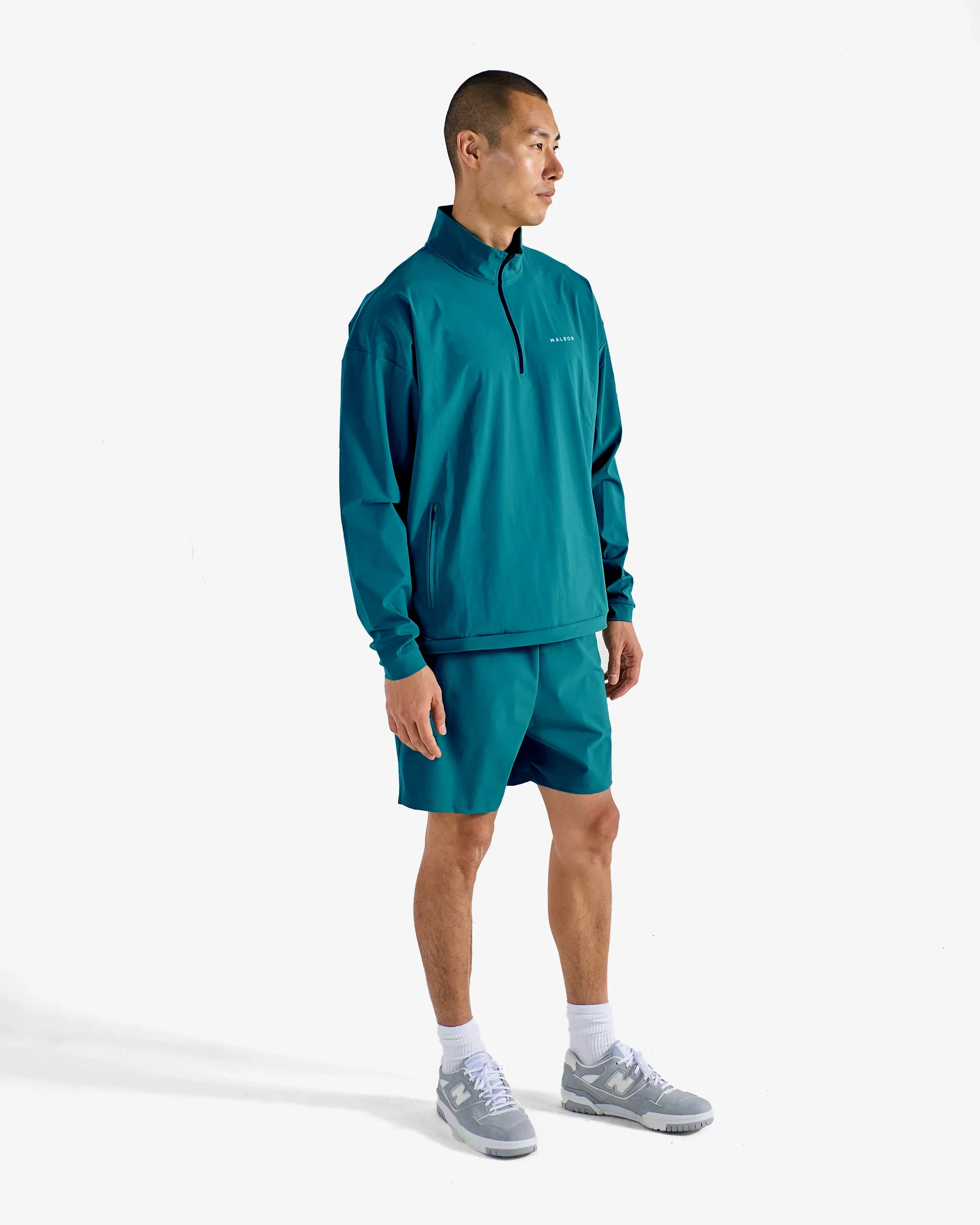 Malbon Performance Quarter Zip Shell Pullover mens - Image 4