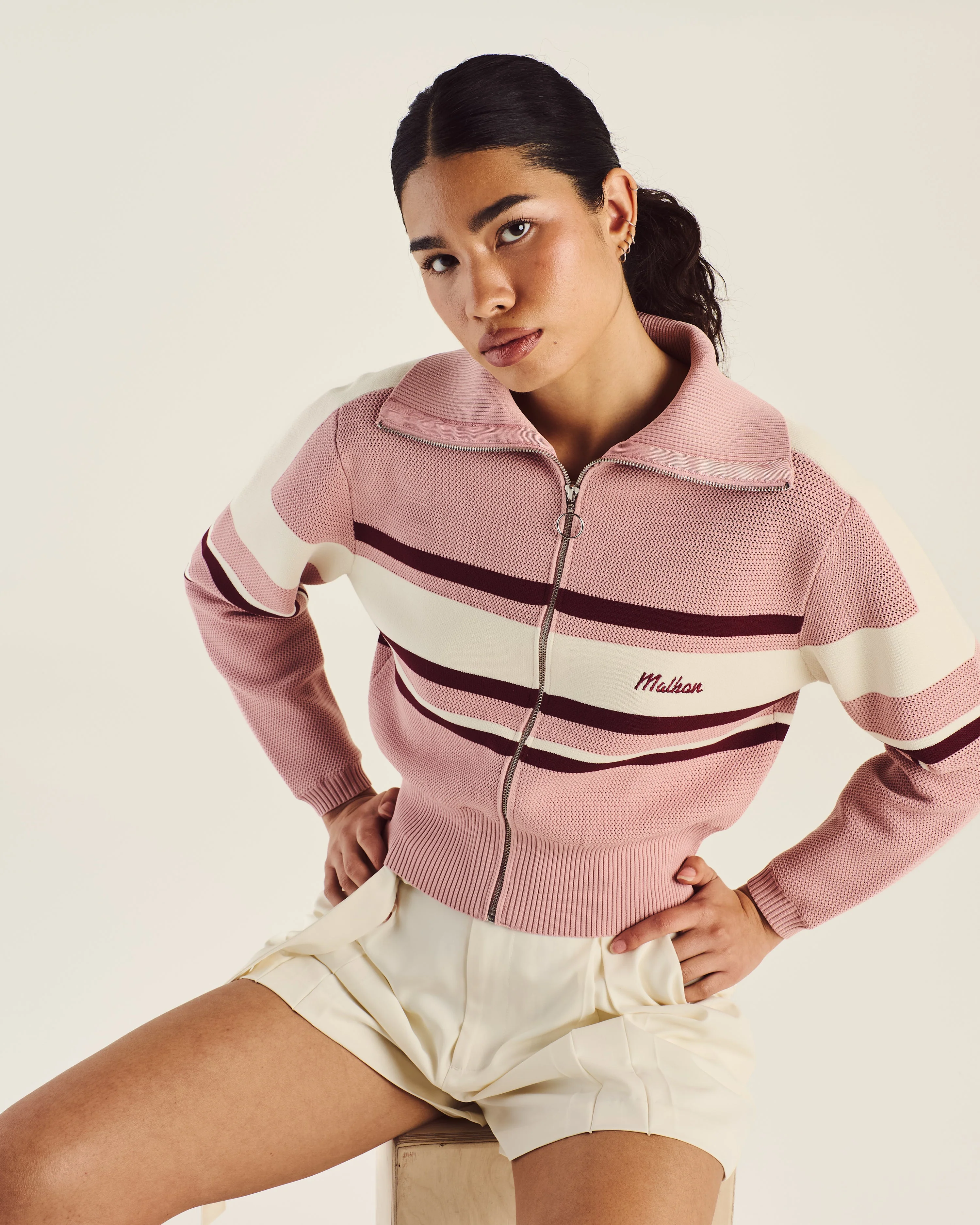 Malbon Simona Zip Up Jacket - Image 6
