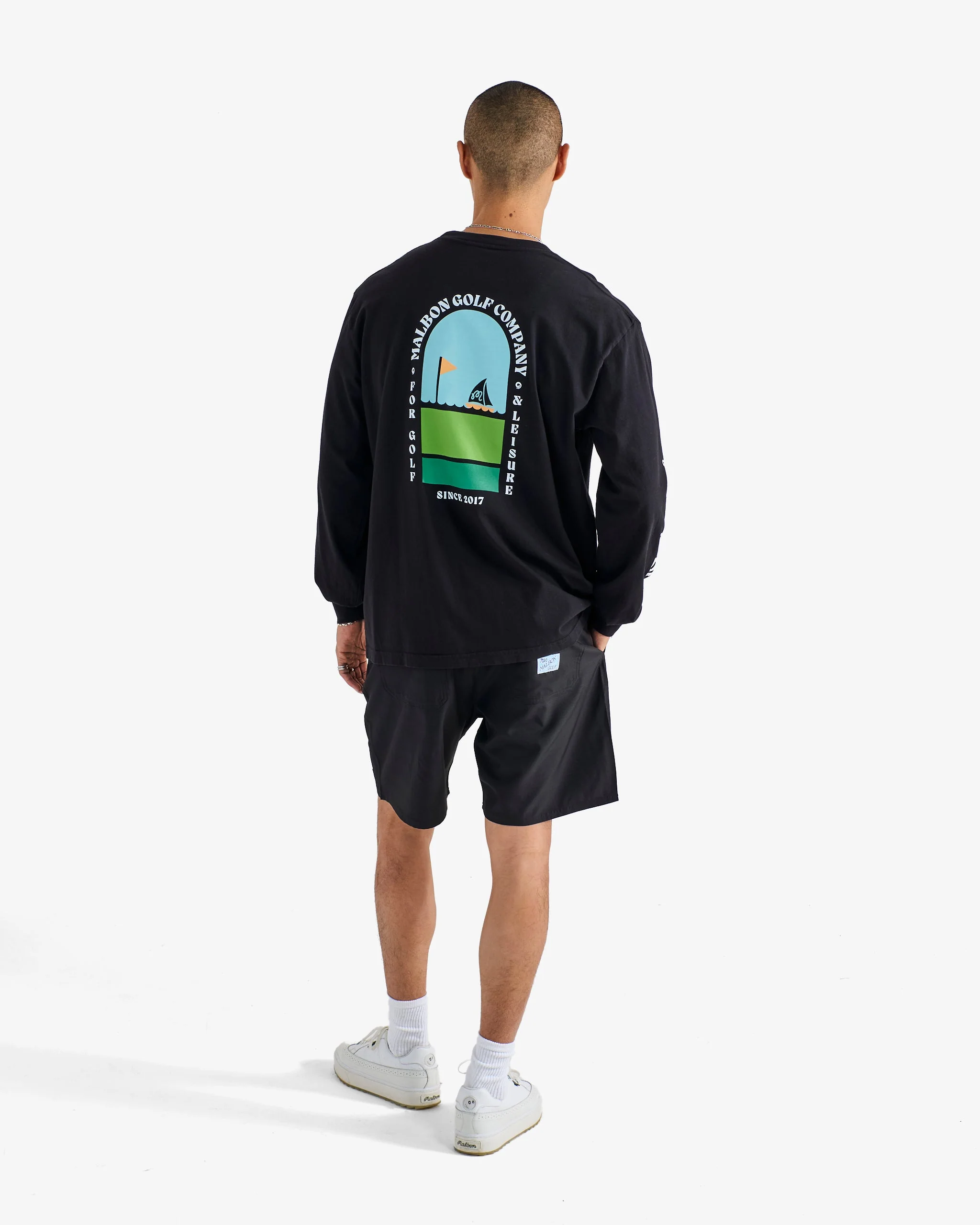 Malbon Tonino Hybrid Short Solid - Image 5