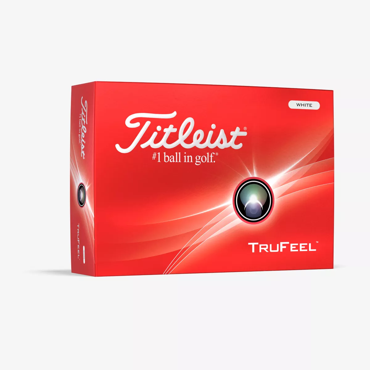 Titleist TruFeel 12 Pack Golf Balls White 2024