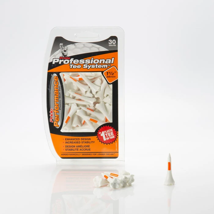 Pride Professional Golf Tees Plastic Golf Tees (Medium Pack) - Image 3