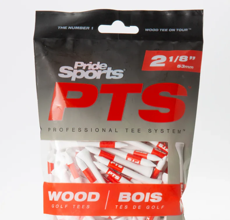 Pride Professional Golf Tees Wood Golf Tees (Small Pack) - Image 3
