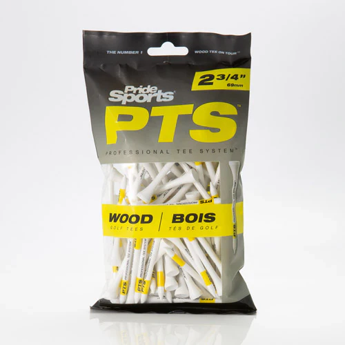 Pride Professional Tee System Wood Golf Tees (Large Pack) - Image 2